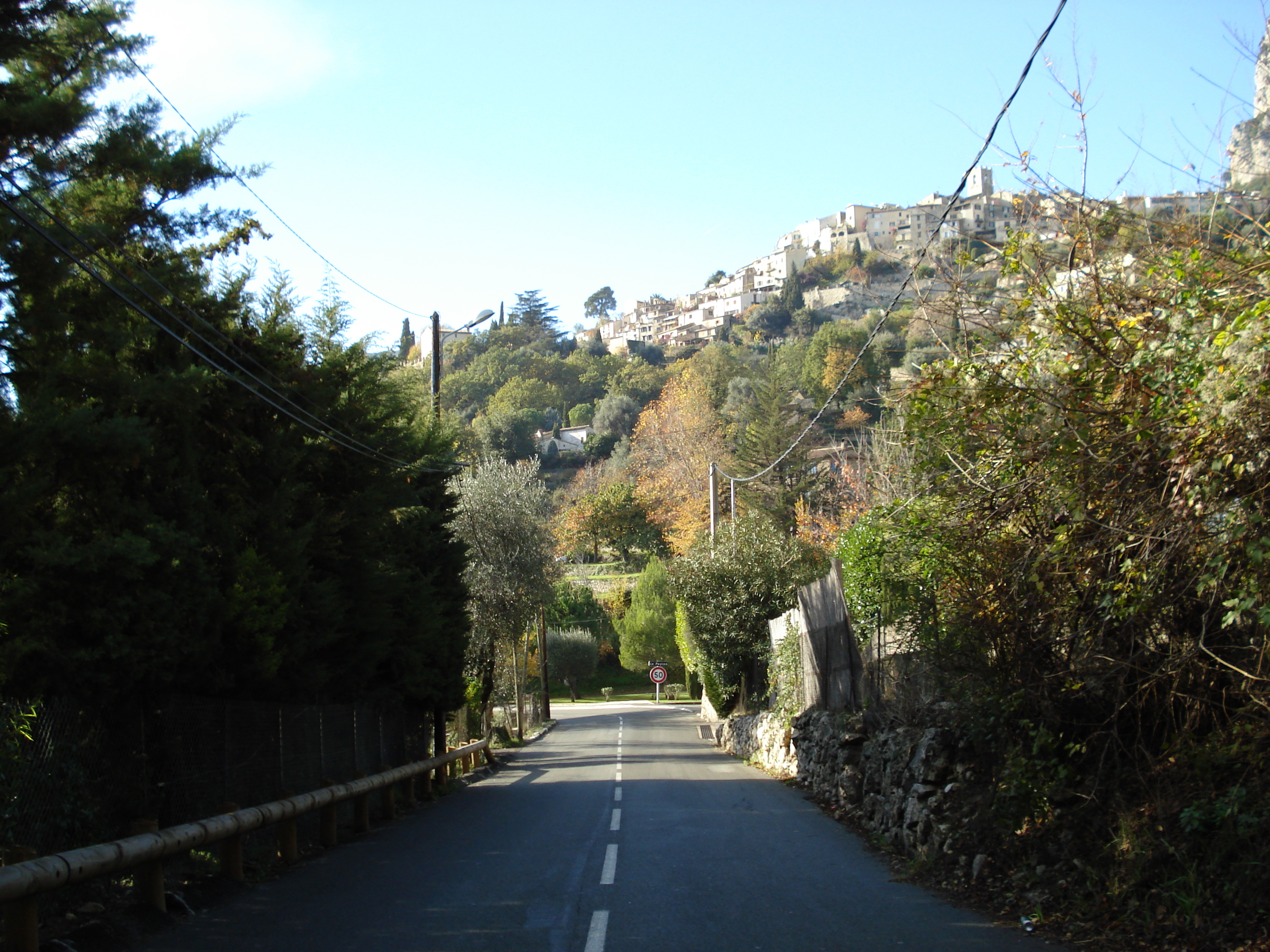 Picture France French Riviera Vence to St. Jeannet Road 2006-12 48 - History Vence to St. Jeannet Road