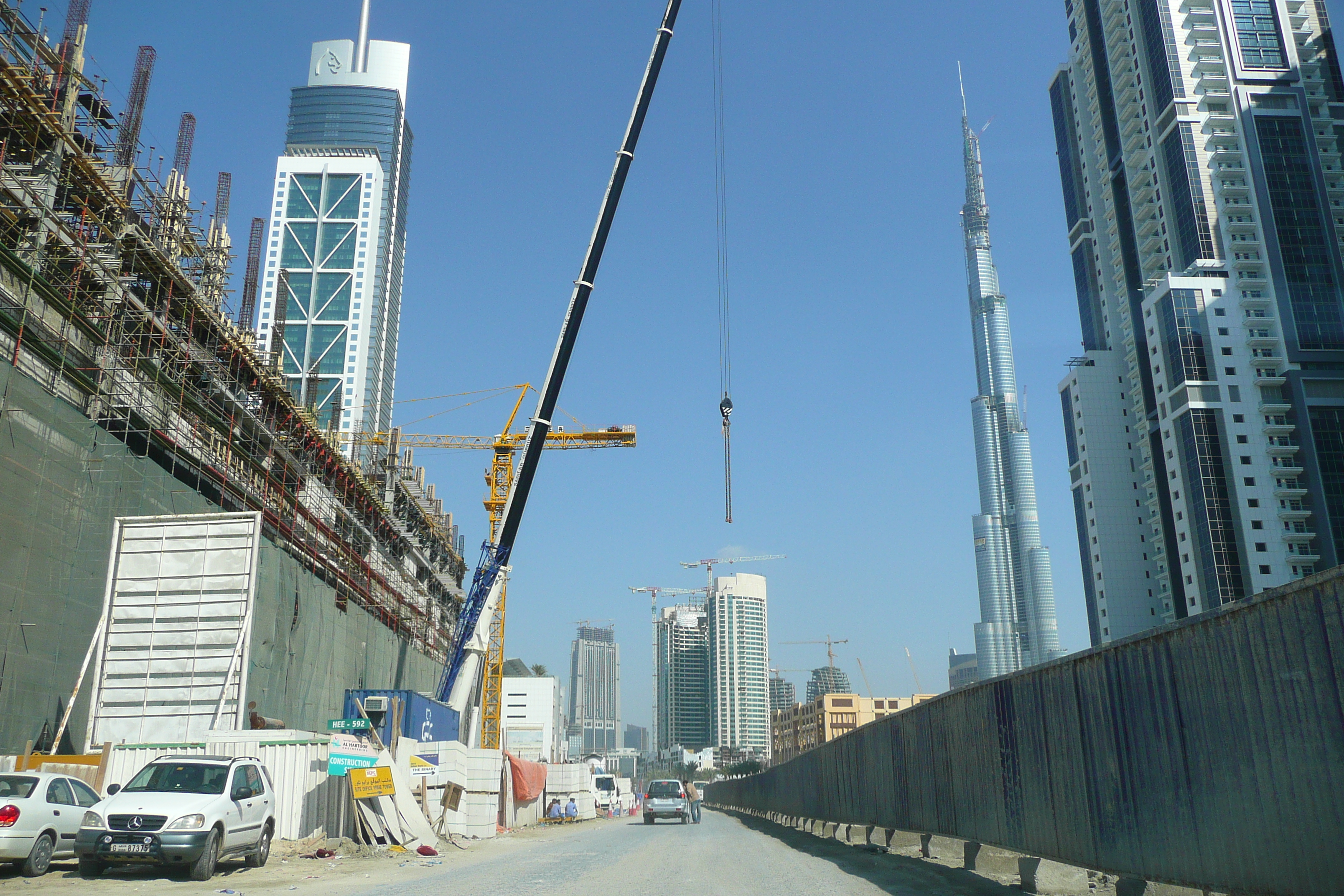 Picture United Arab Emirates Dubai Burj Dubai 2009-01 26 - Journey Burj Dubai