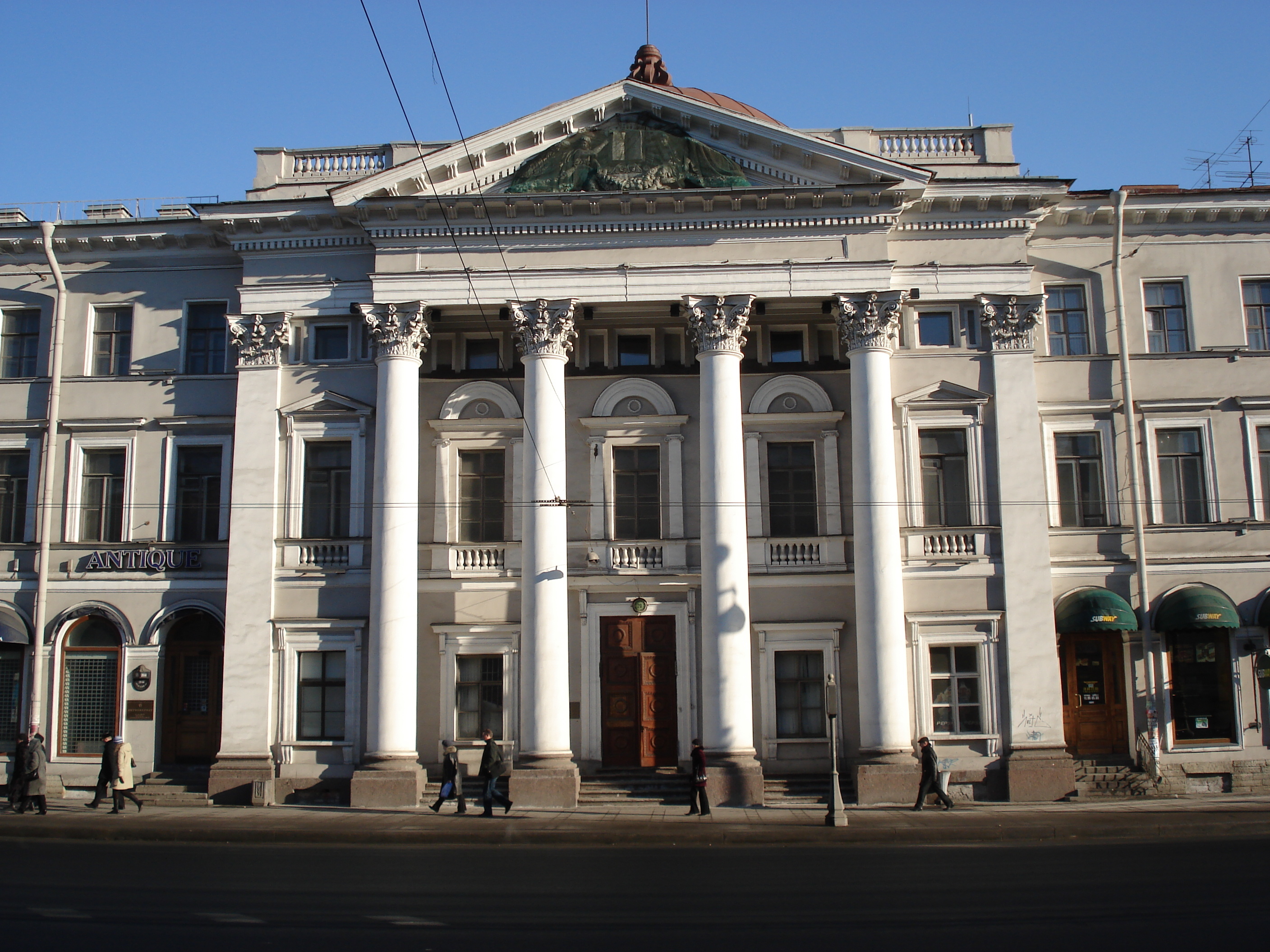 Picture Russia St Petersburg Nevsky Prospect 2006-03 46 - History Nevsky Prospect