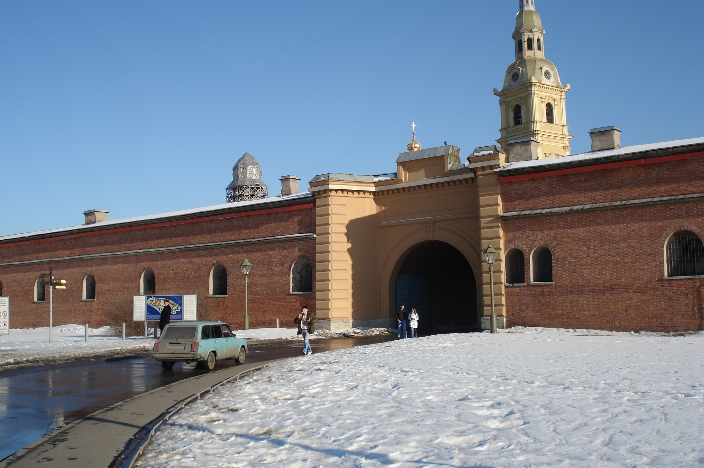 Picture Russia St Petersburg Peter and Paul fortress 2006-03 24 - Center Peter and Paul fortress