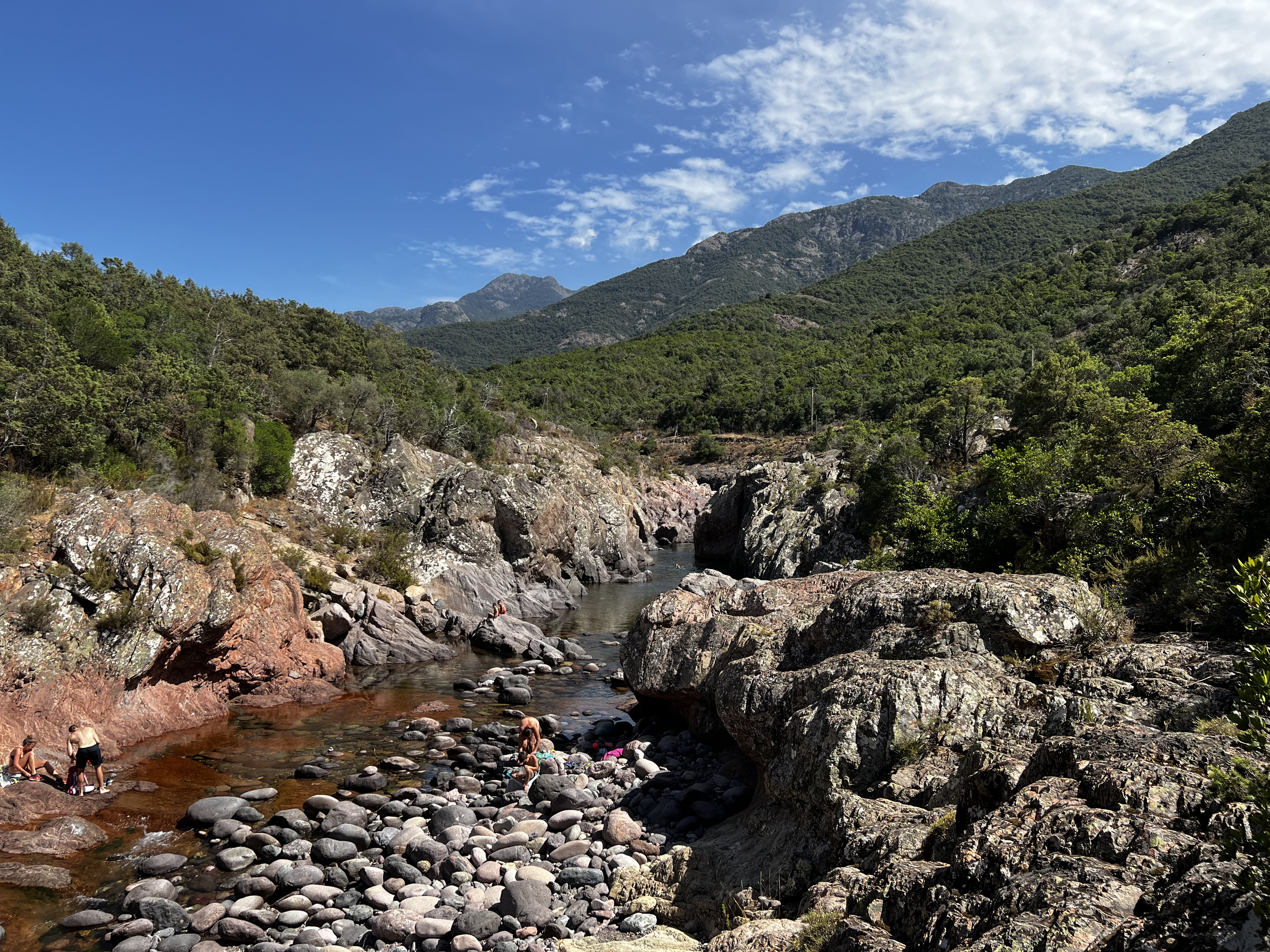 Picture France Corsica Fango river 2022-06 2 - Center Fango river