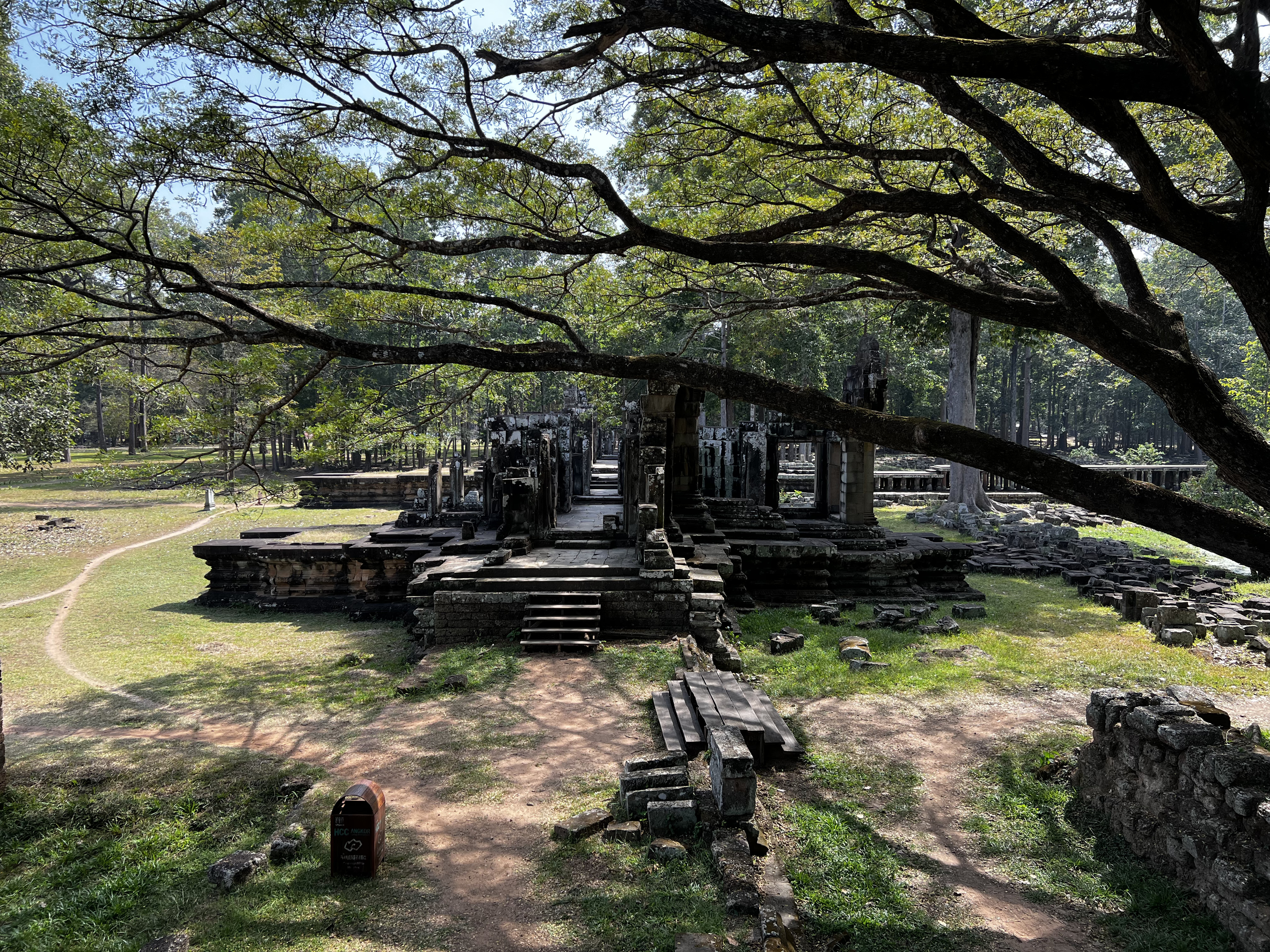 Picture Cambodia Siem Reap Angkor Thom 2023-01 24 - History Angkor Thom