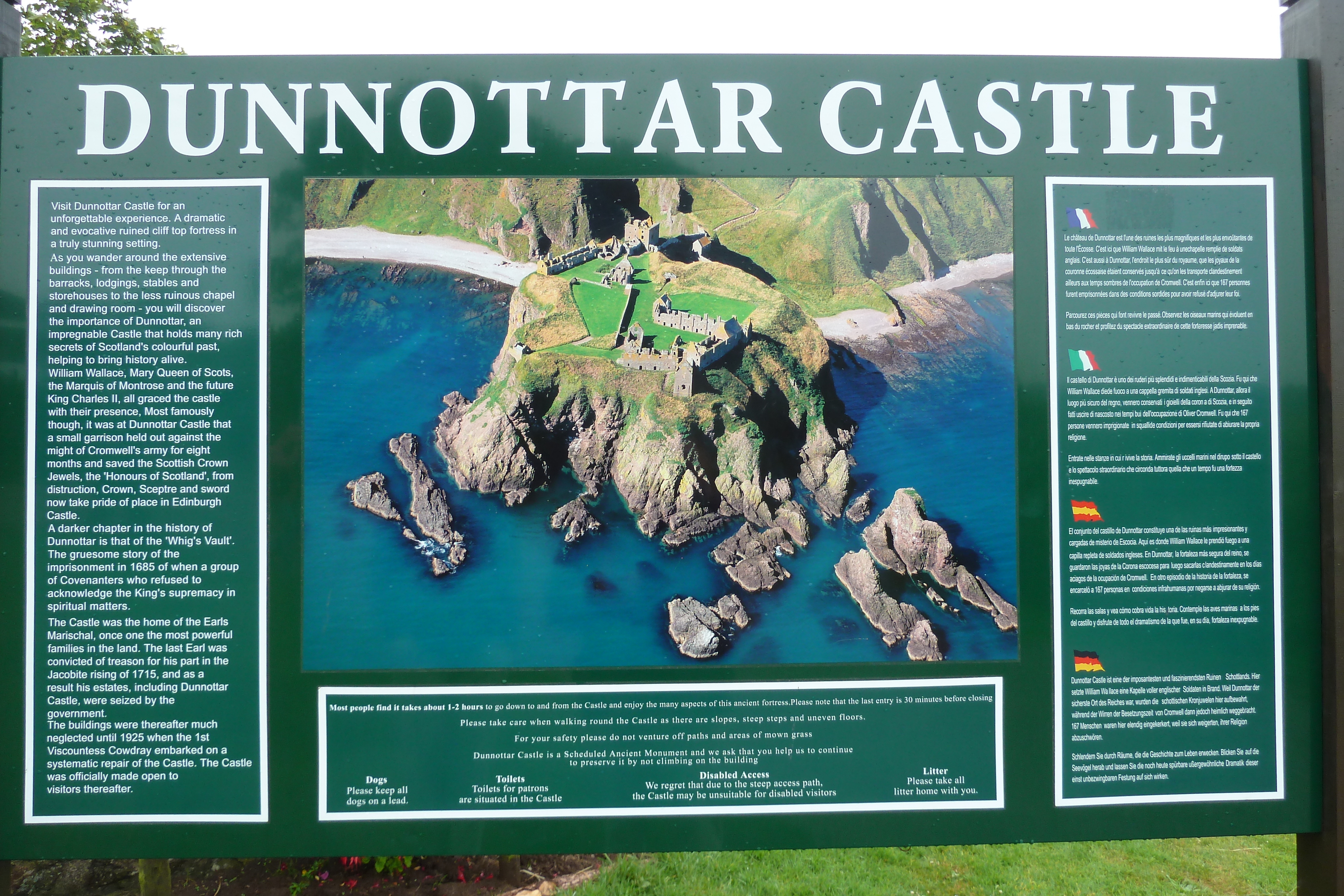 Picture United Kingdom Scotland Dunottar Castle 2011-07 1 - Journey Dunottar Castle