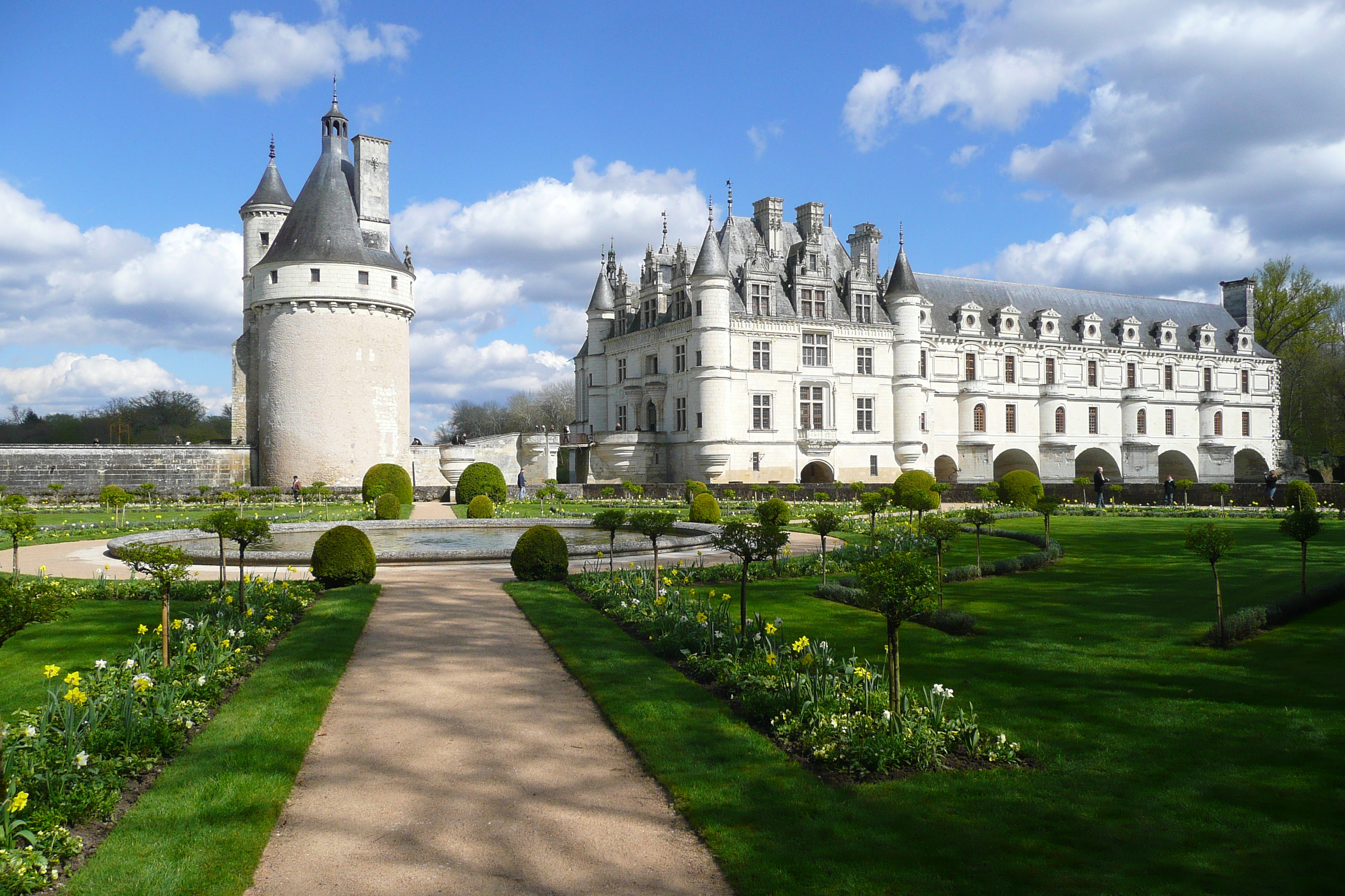 Picture France Chenonceau Castle Gardens of Chenonceau 2008-04 67 - History Gardens of Chenonceau