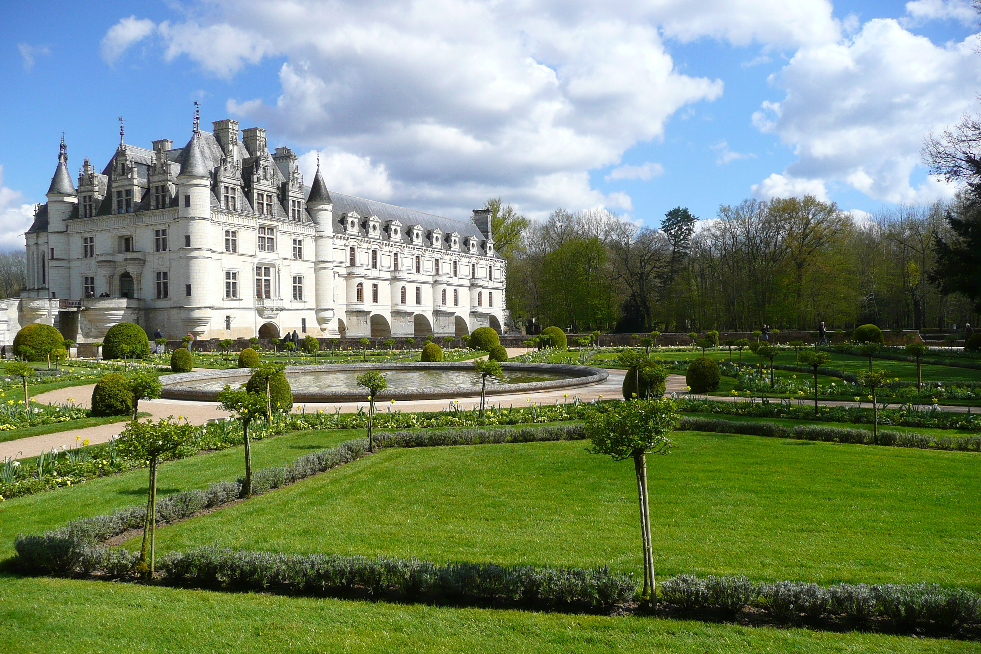 Picture France Chenonceau Castle Gardens of Chenonceau 2008-04 32 - Tours Gardens of Chenonceau