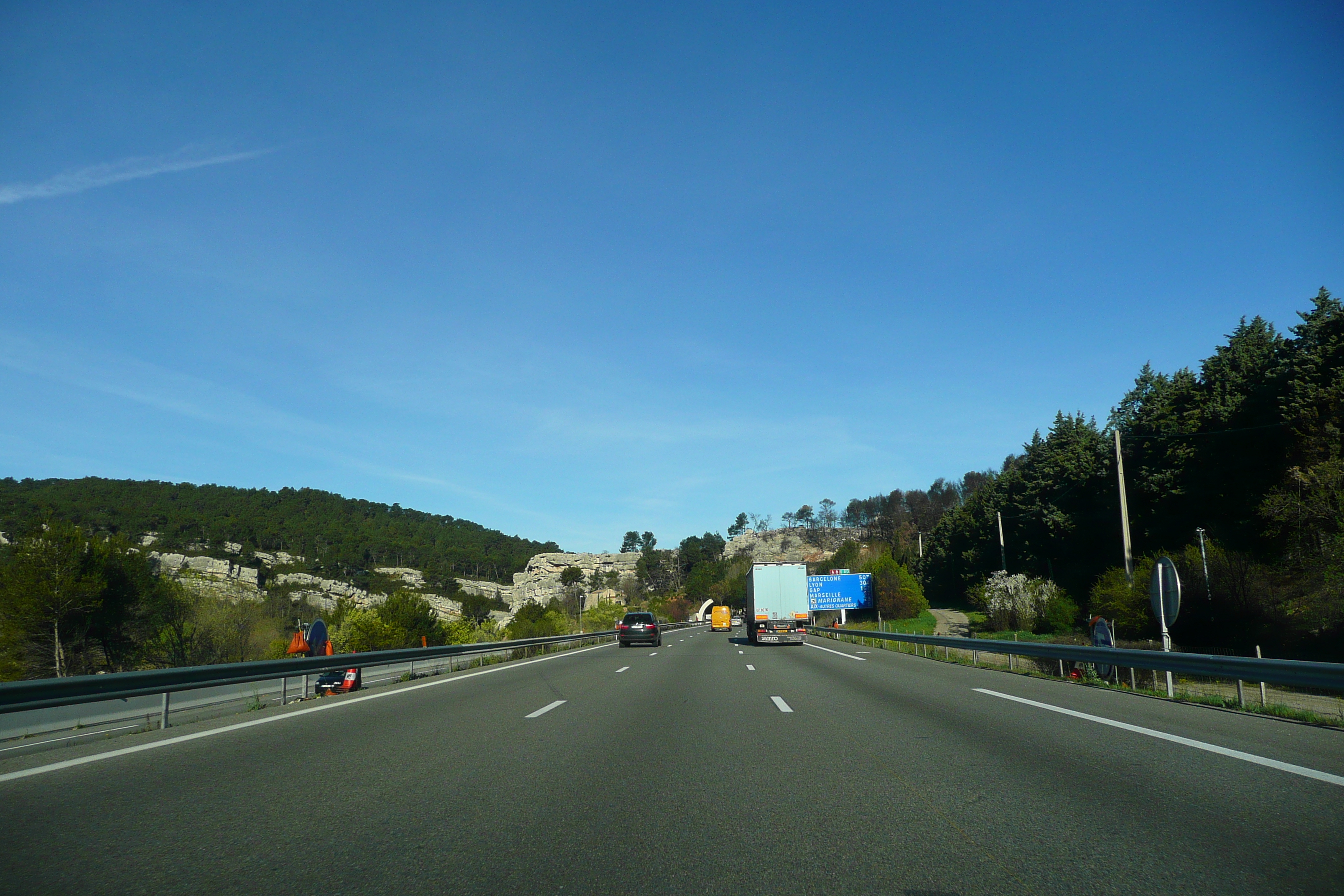 Picture France French Riviera Le Luc to Aix Road 2008-04 21 - History Le Luc to Aix Road