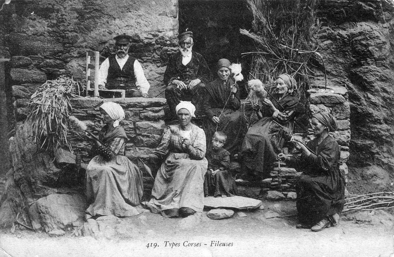 Picture France Corsica Old Postcards 1900-01 343 - Recreation Old Postcards