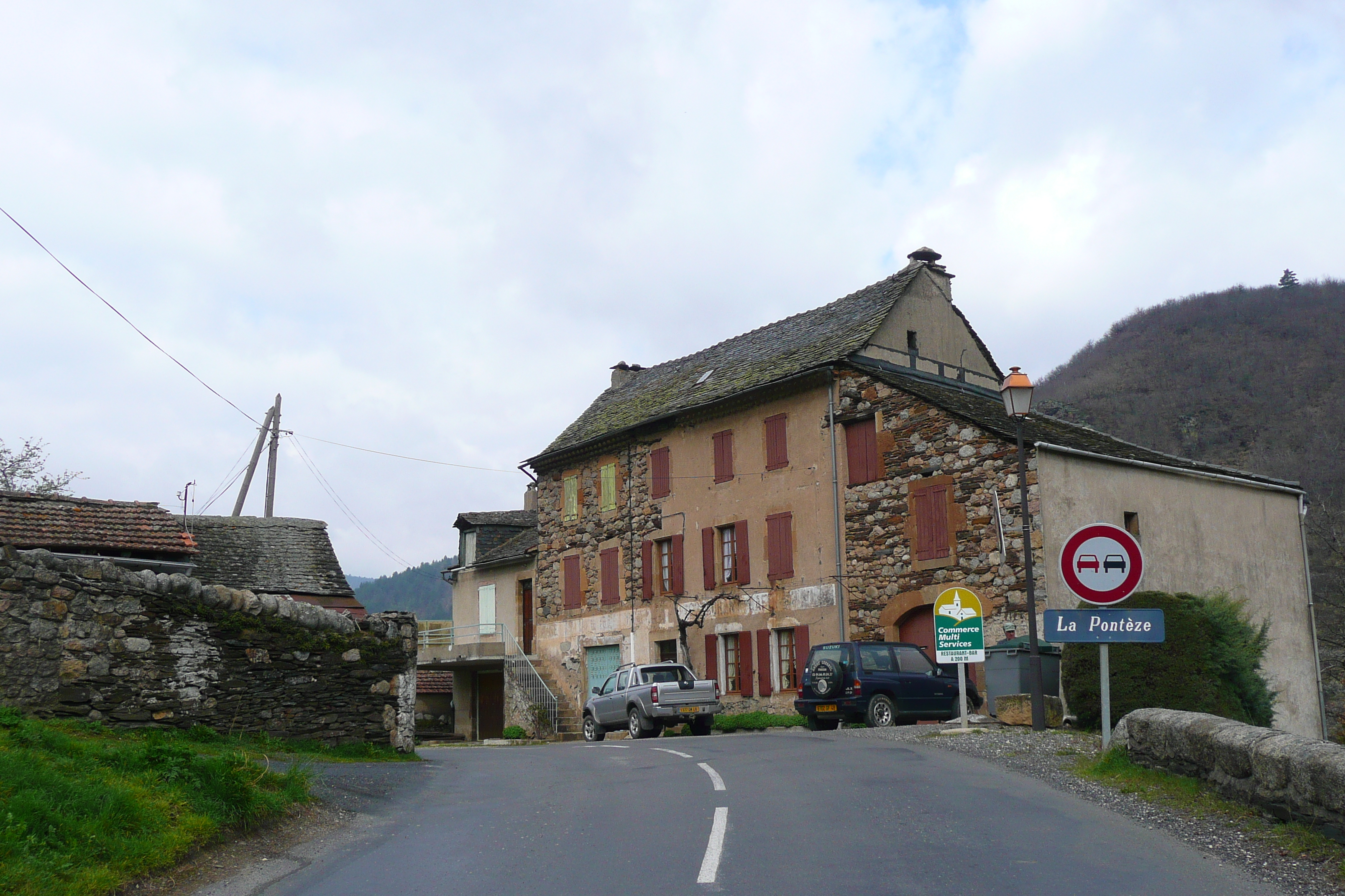 Picture France Cevennes Mountains Cocures to Florac road 2008-04 36 - Recreation Cocures to Florac road