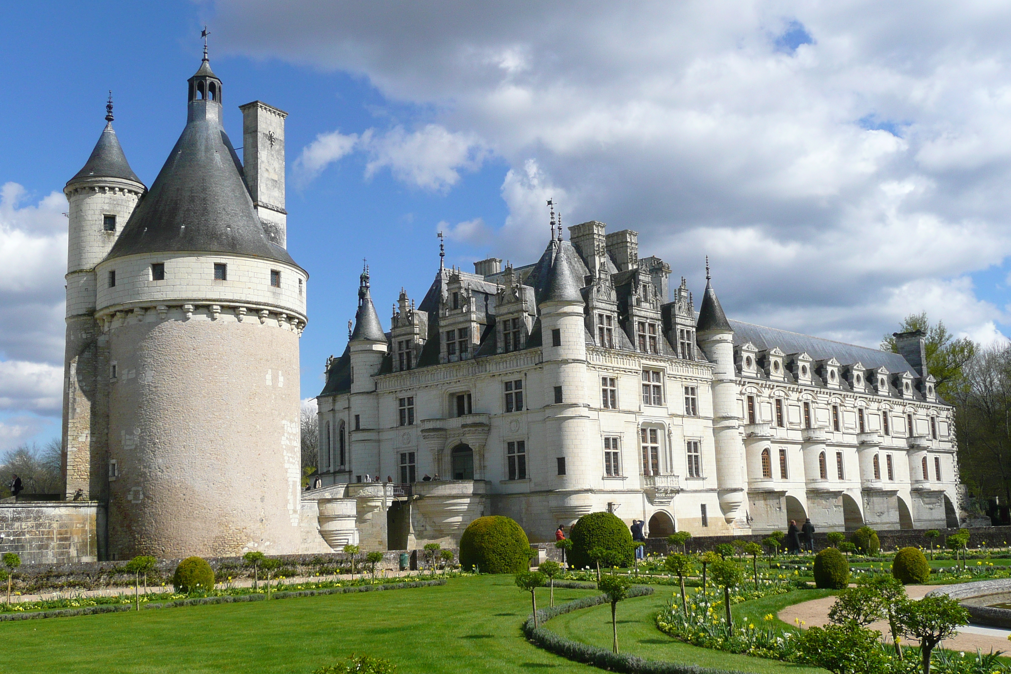 Picture France Chenonceau Castle 2008-04 52 - Center Chenonceau Castle