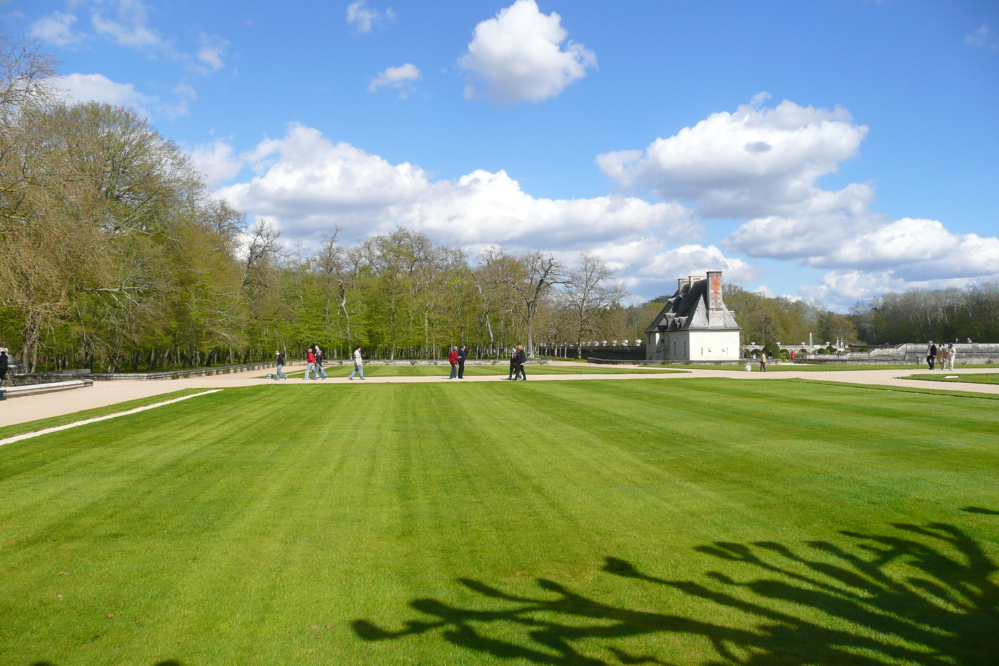 Picture France Chenonceau Castle Gardens of Chenonceau 2008-04 17 - Center Gardens of Chenonceau