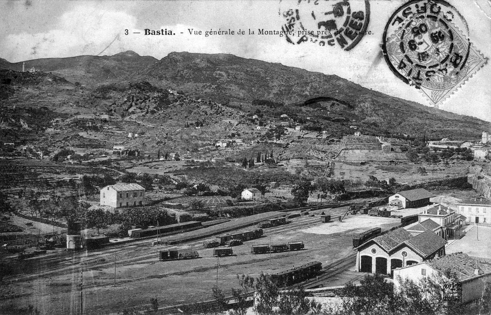 Picture France Corsica Old Postcards bastia 1900-01 46 - Tours bastia