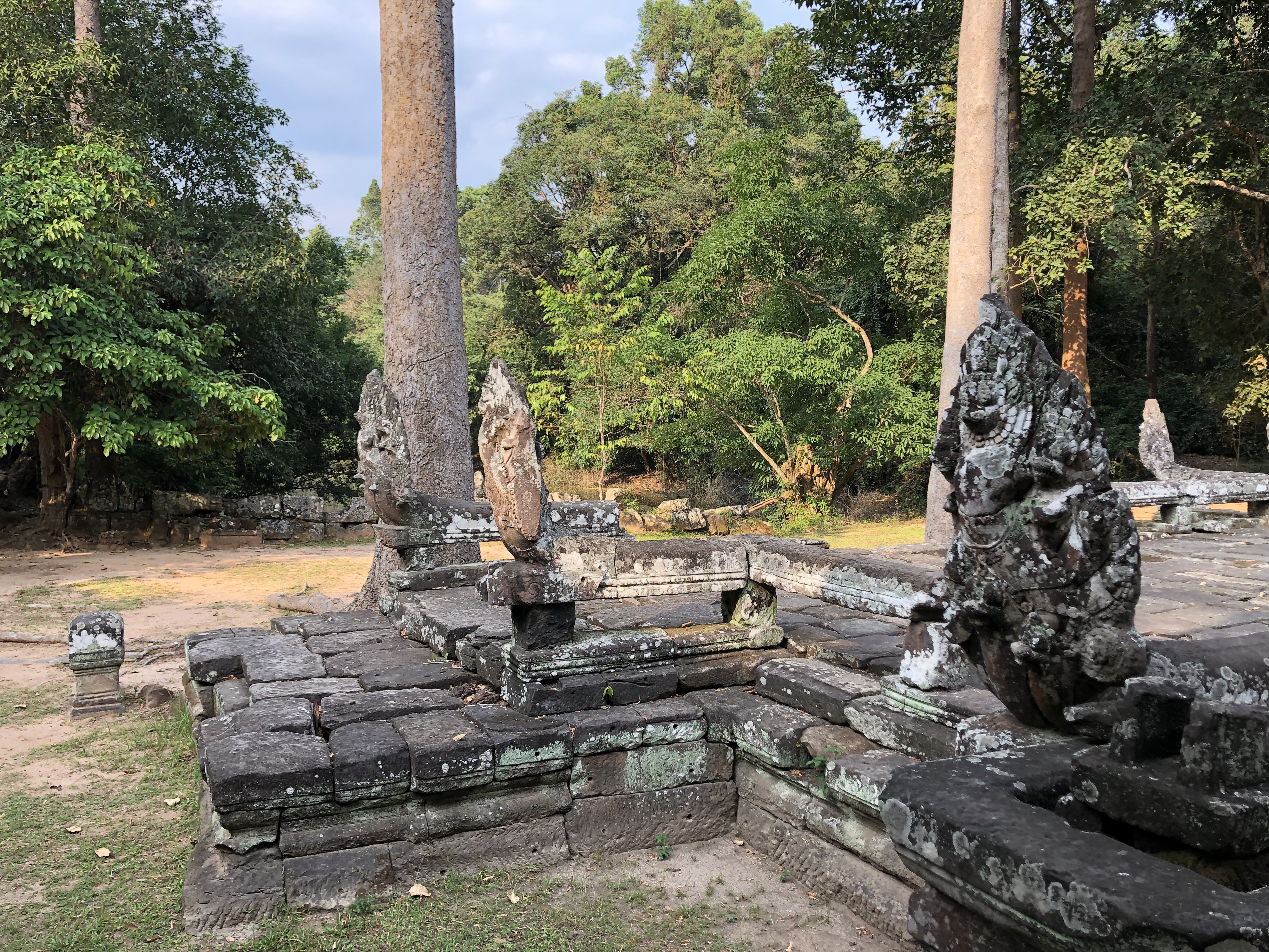 Picture Cambodia Siem Reap Banteay Kdei 2023-01 49 - Recreation Banteay Kdei