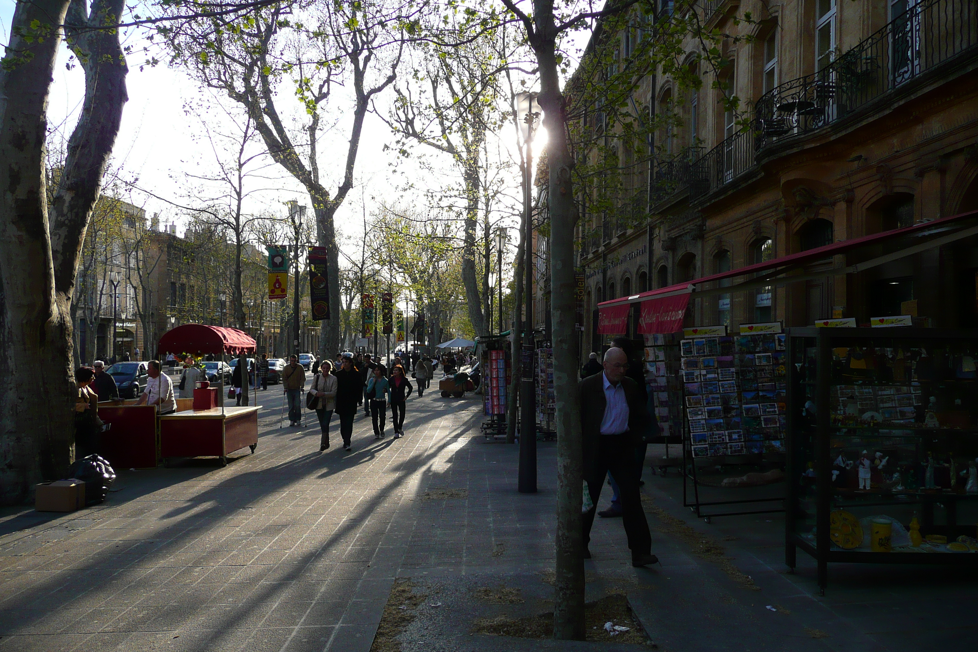 Picture France Aix en Provence Cours Mirabeau 2008-04 26 - Tours Cours Mirabeau