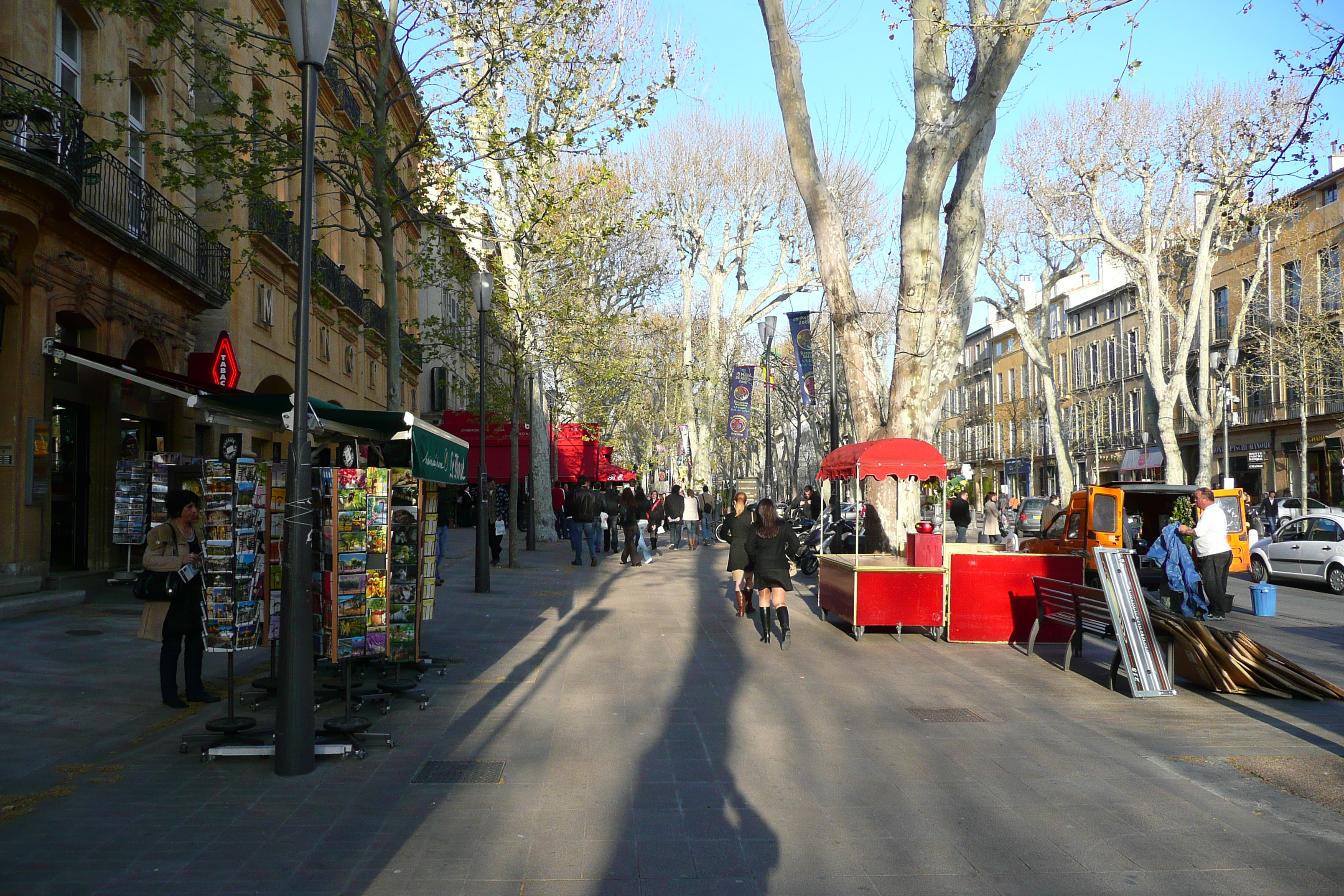 Picture France Aix en Provence Cours Mirabeau 2008-04 27 - Center Cours Mirabeau