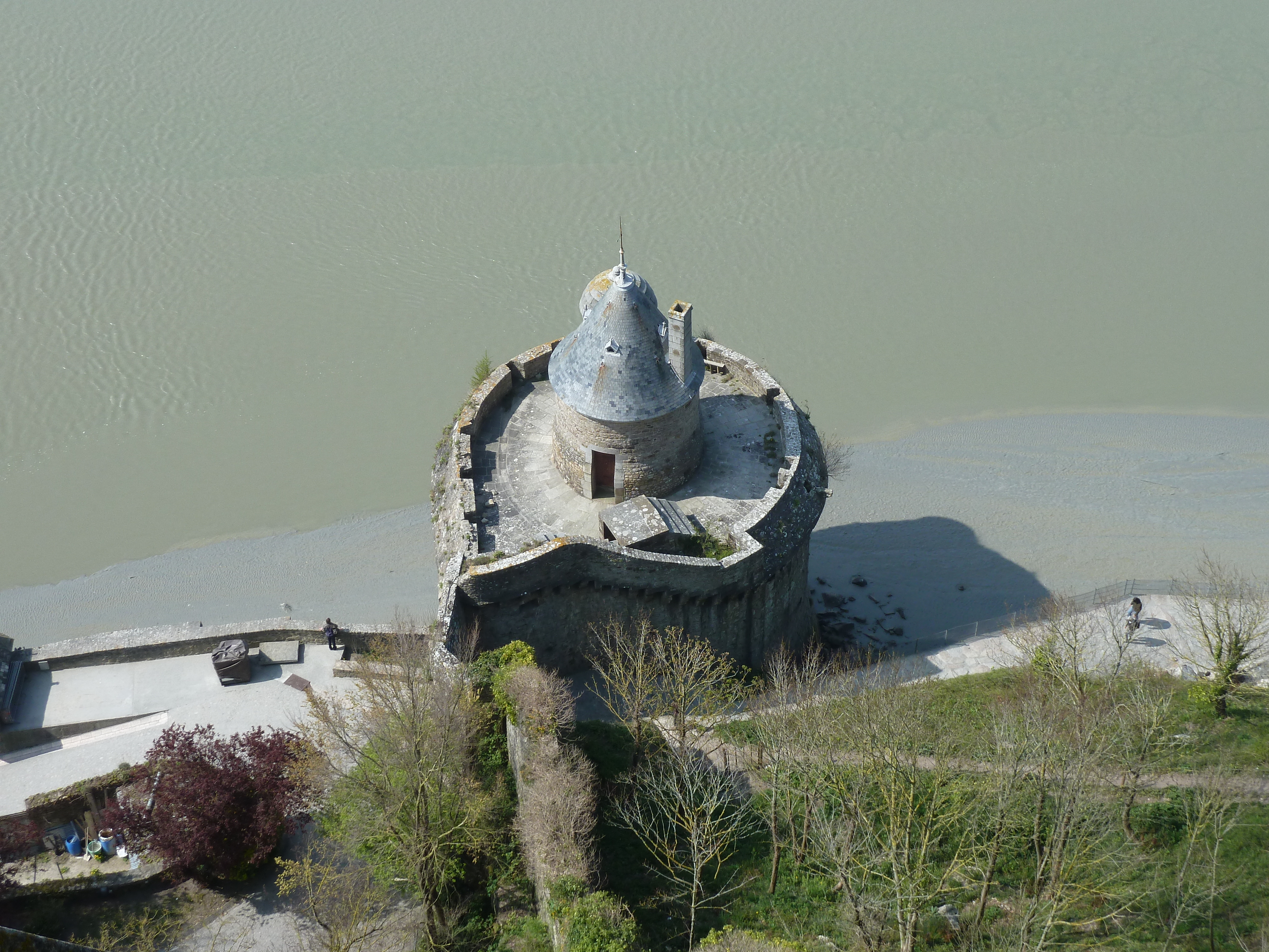 Picture France Mont St Michel Mont St Michel Abbey 2010-04 90 - Recreation Mont St Michel Abbey