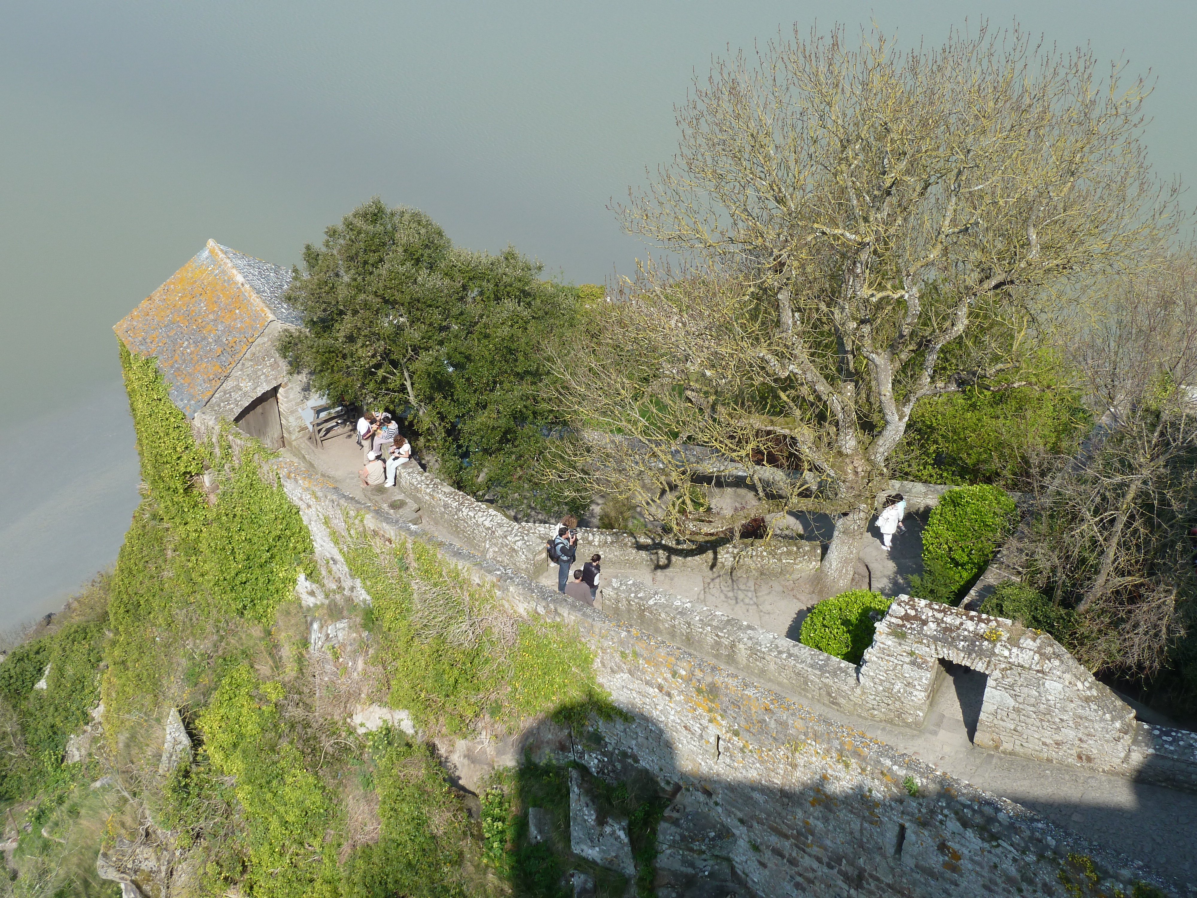 Picture France Mont St Michel Mont St Michel Abbey 2010-04 132 - History Mont St Michel Abbey