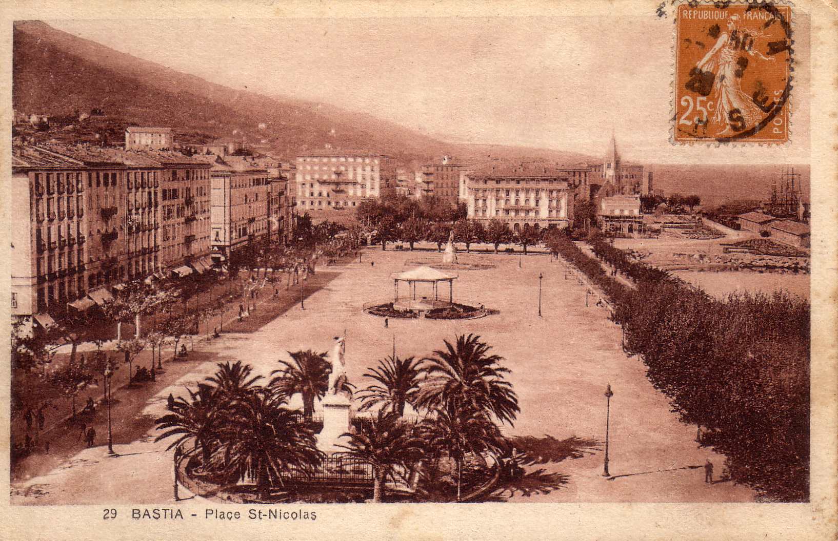 Picture France Corsica Old Postcards bastia 1900-01 44 - Recreation bastia