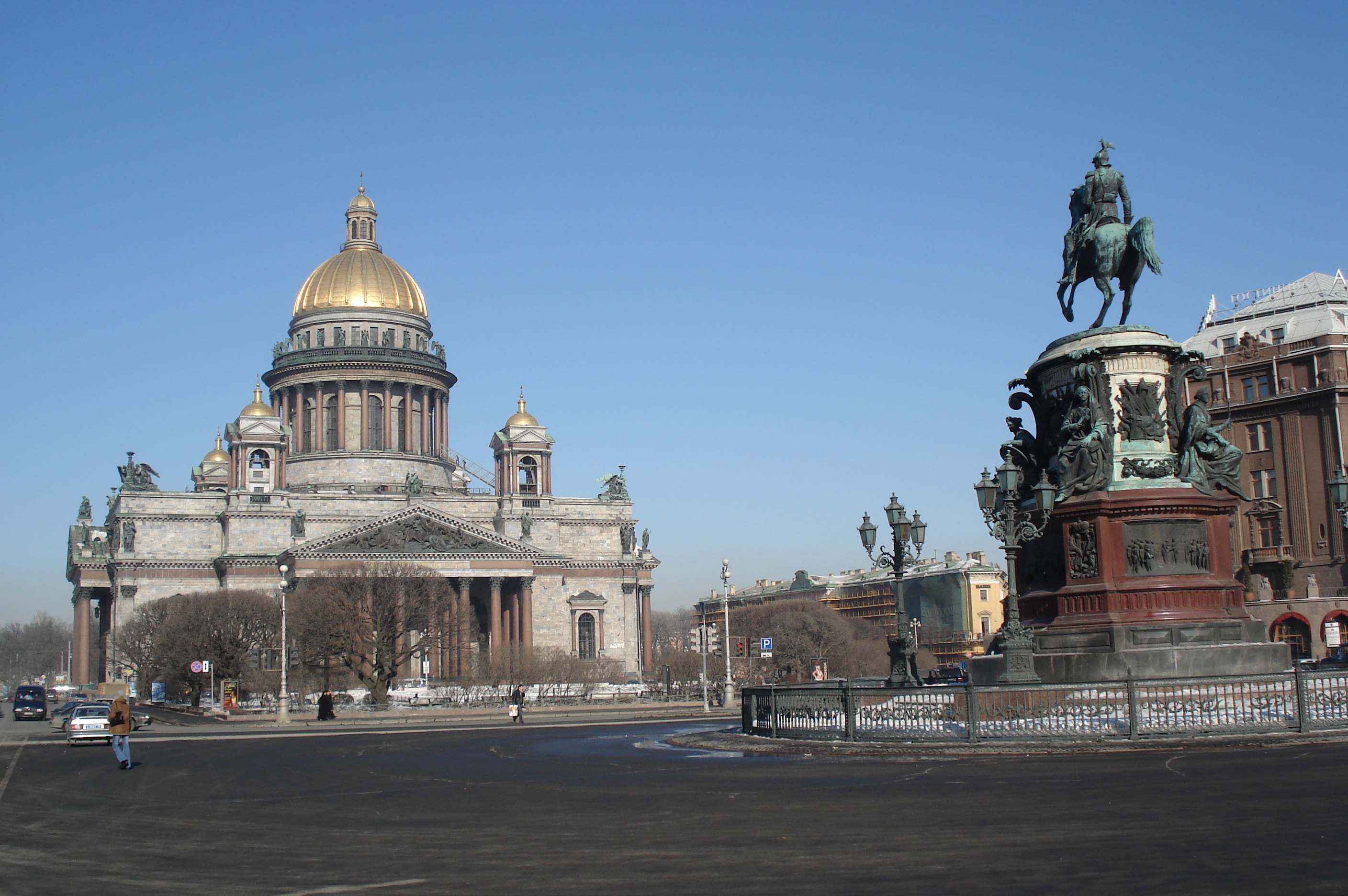 Picture Russia St Petersburg Isaackievskaya place 2006-03 15 - Journey Isaackievskaya place