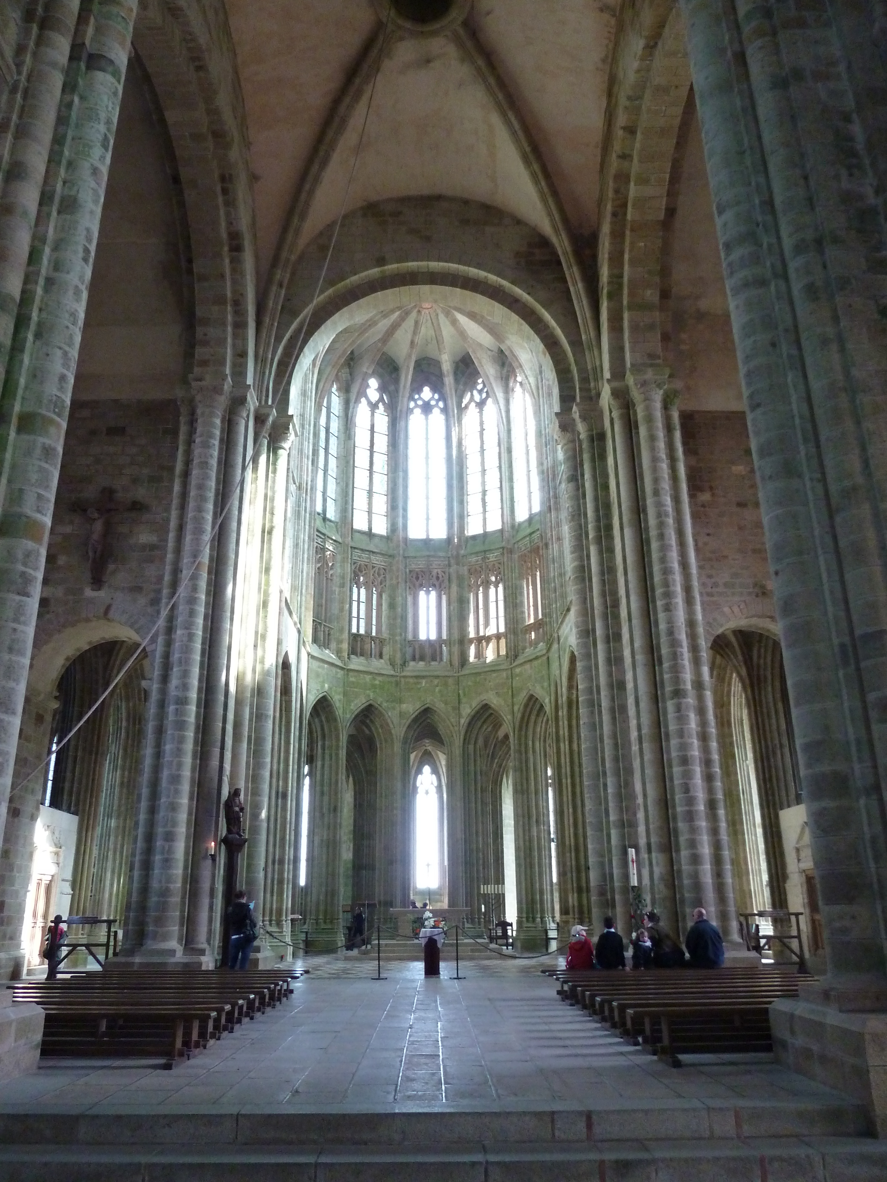 Picture France Mont St Michel Mont St Michel Abbey 2010-04 101 - Around Mont St Michel Abbey