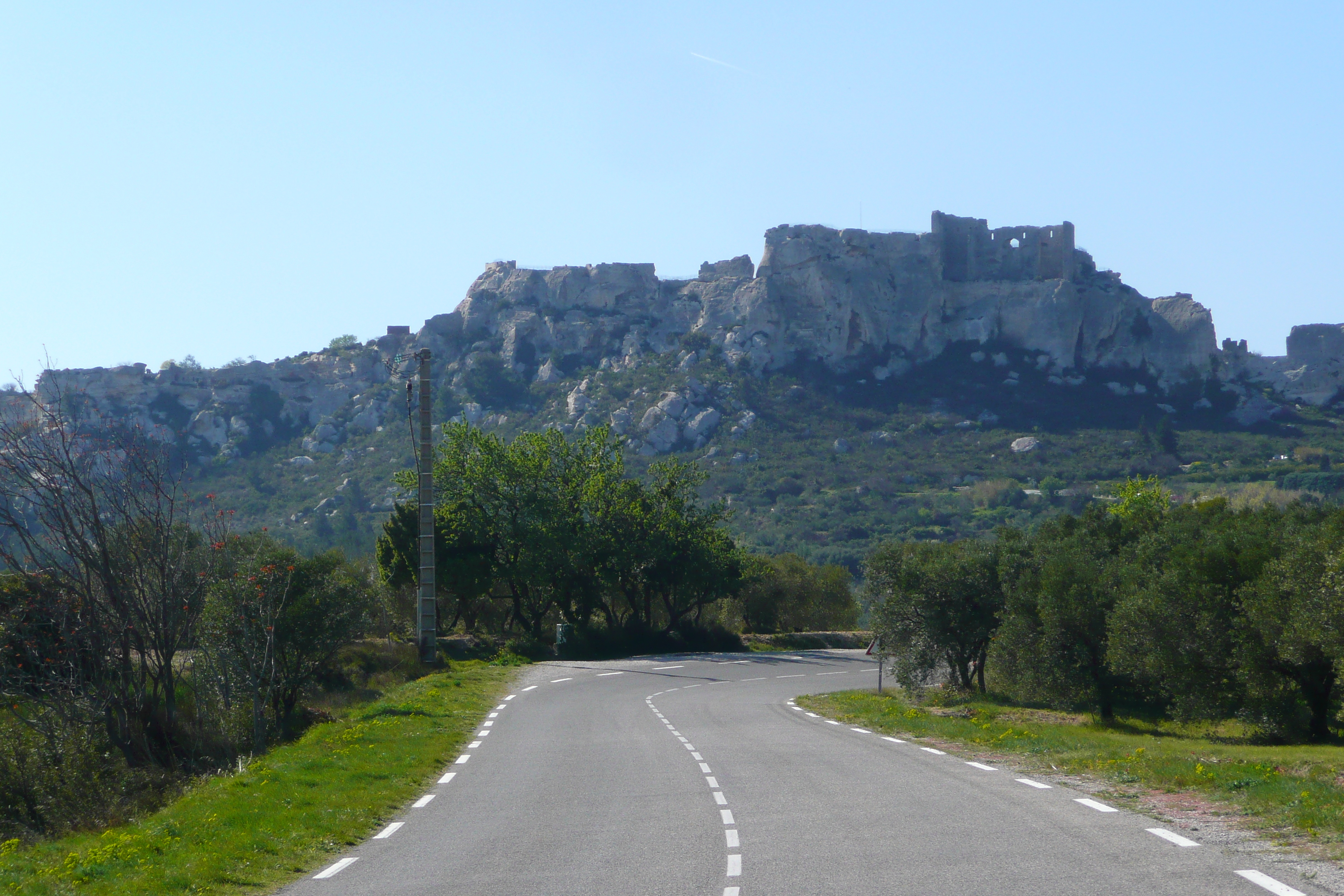 Picture France Provence Mouries to Baux de Provence road 2008-04 19 - Tours Mouries to Baux de Provence road