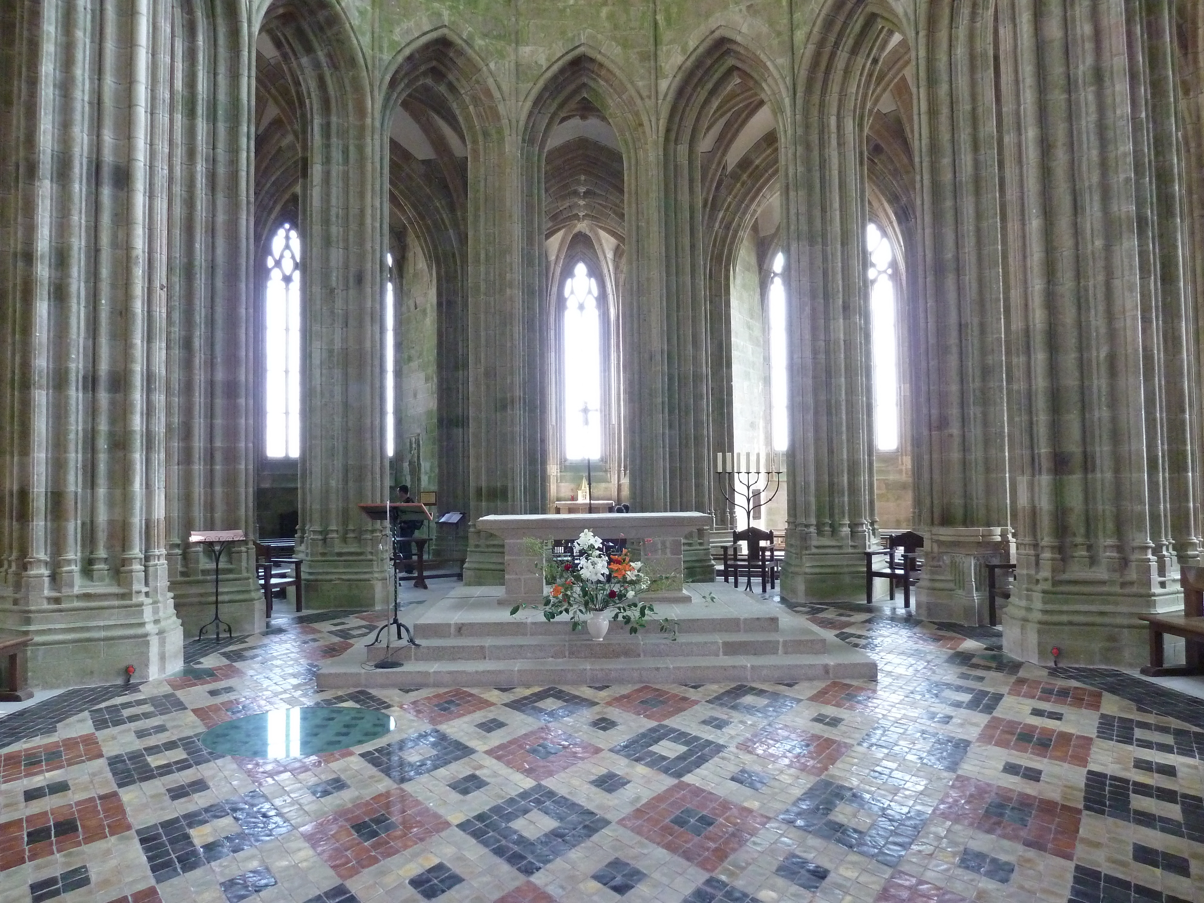 Picture France Mont St Michel Mont St Michel Abbey 2010-04 155 - Discovery Mont St Michel Abbey