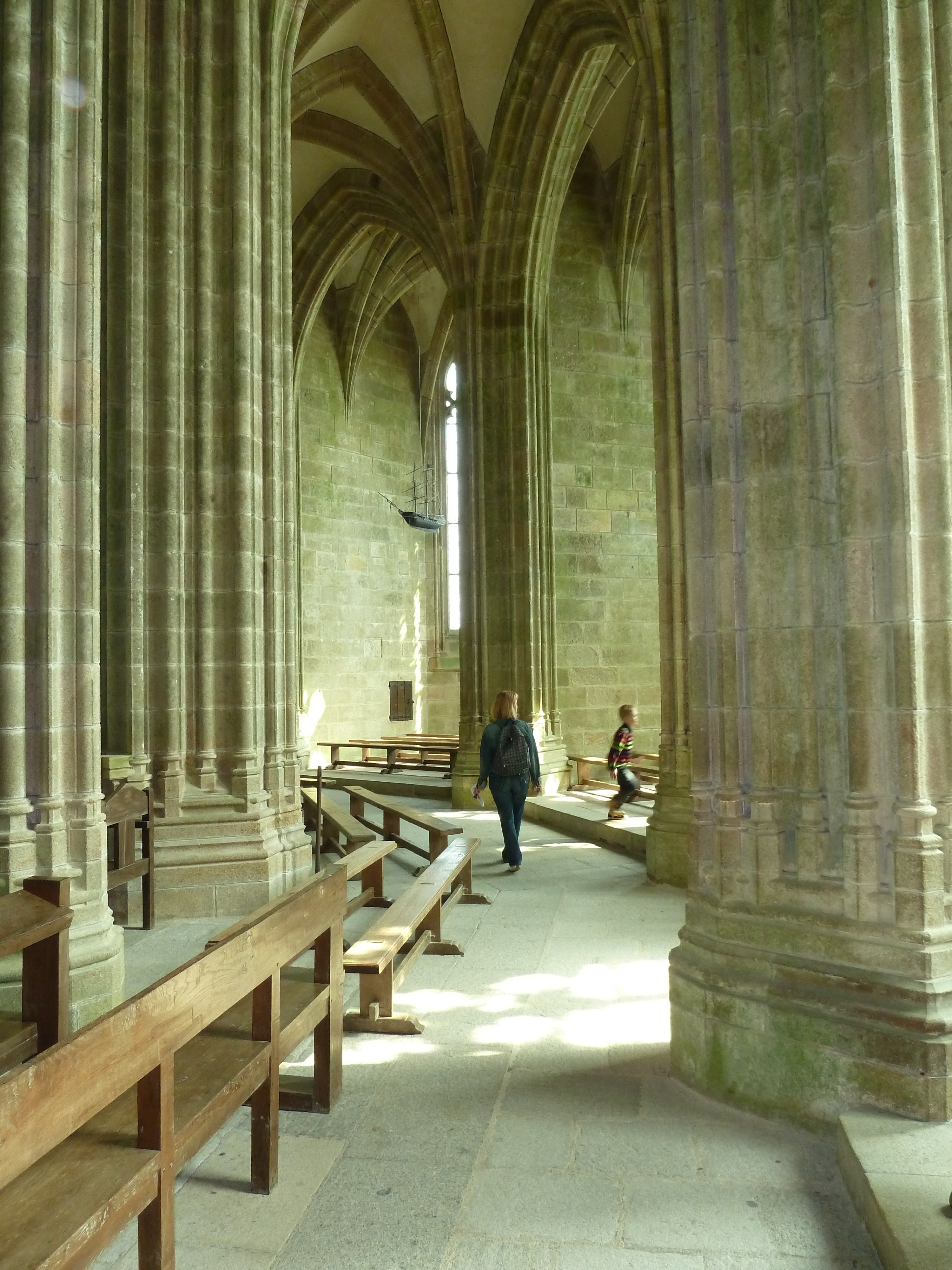 Picture France Mont St Michel Mont St Michel Abbey 2010-04 2 - Recreation Mont St Michel Abbey