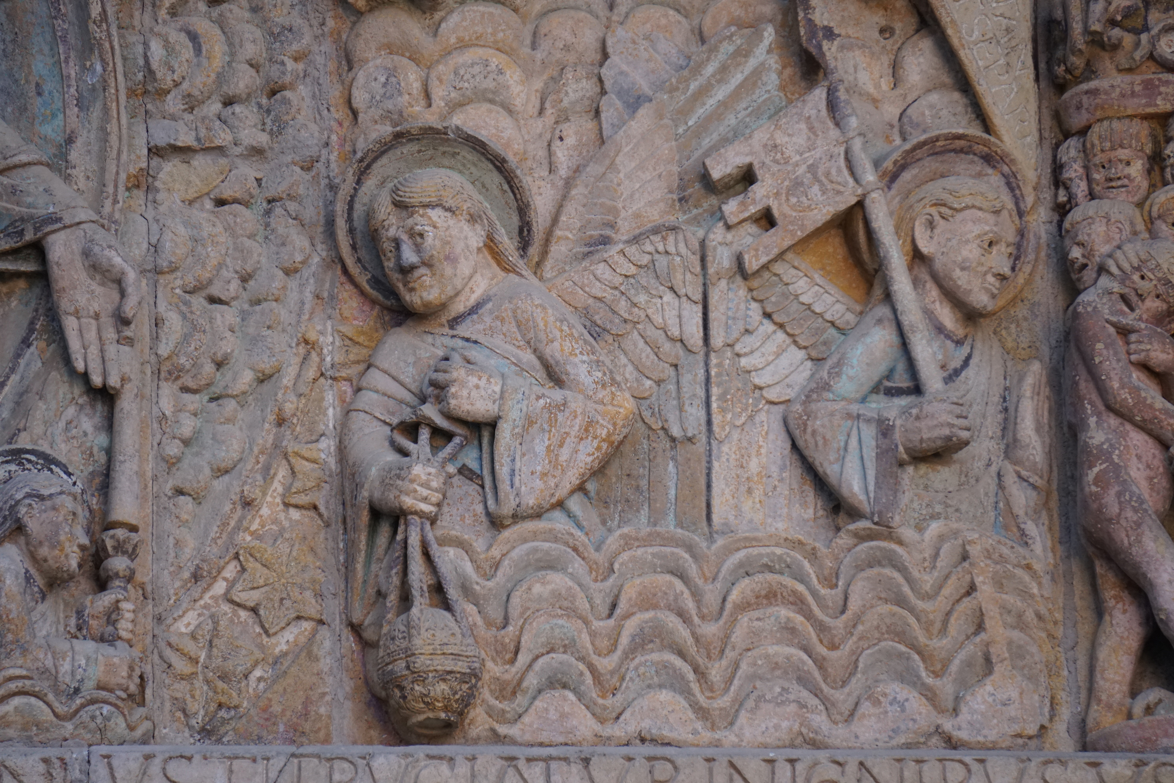 Picture France Conques Abbatiale Sainte-Foy de Conques 2018-04 13 - History Abbatiale Sainte-Foy de Conques