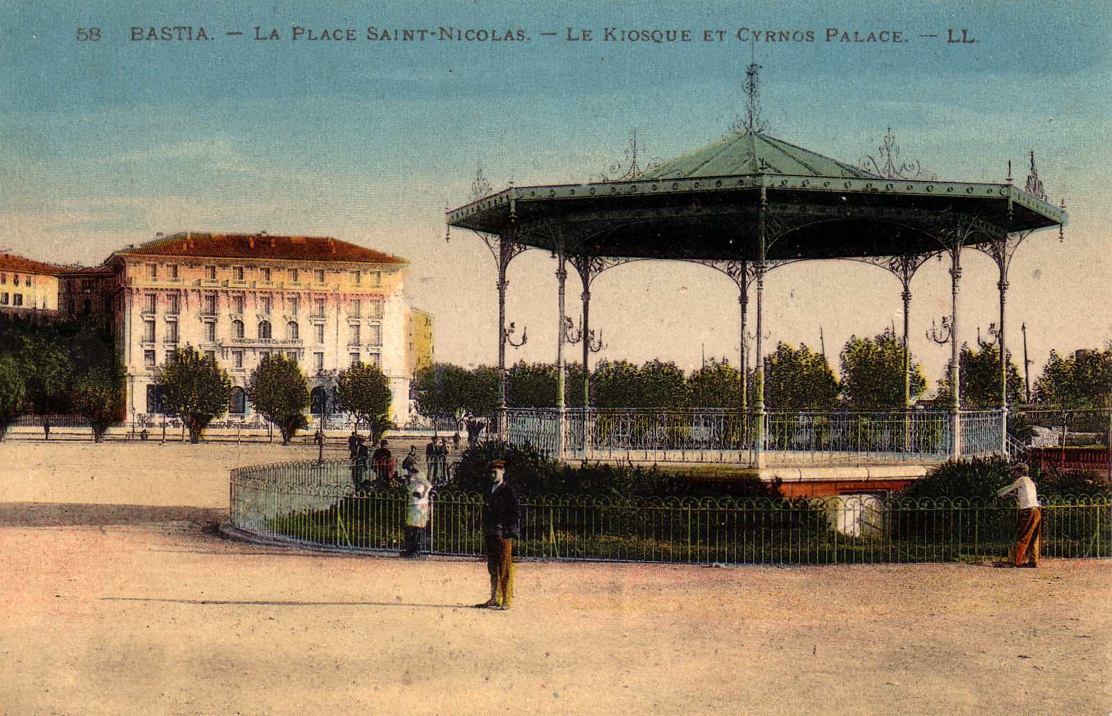 Picture France Corsica Old Postcards bastia 1900-01 102 - Journey bastia