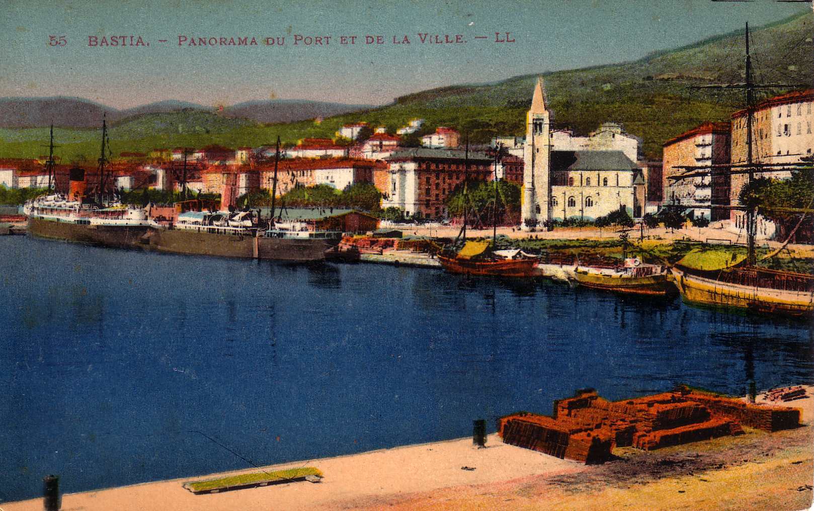 Picture France Corsica Old Postcards bastia 1900-01 84 - History bastia