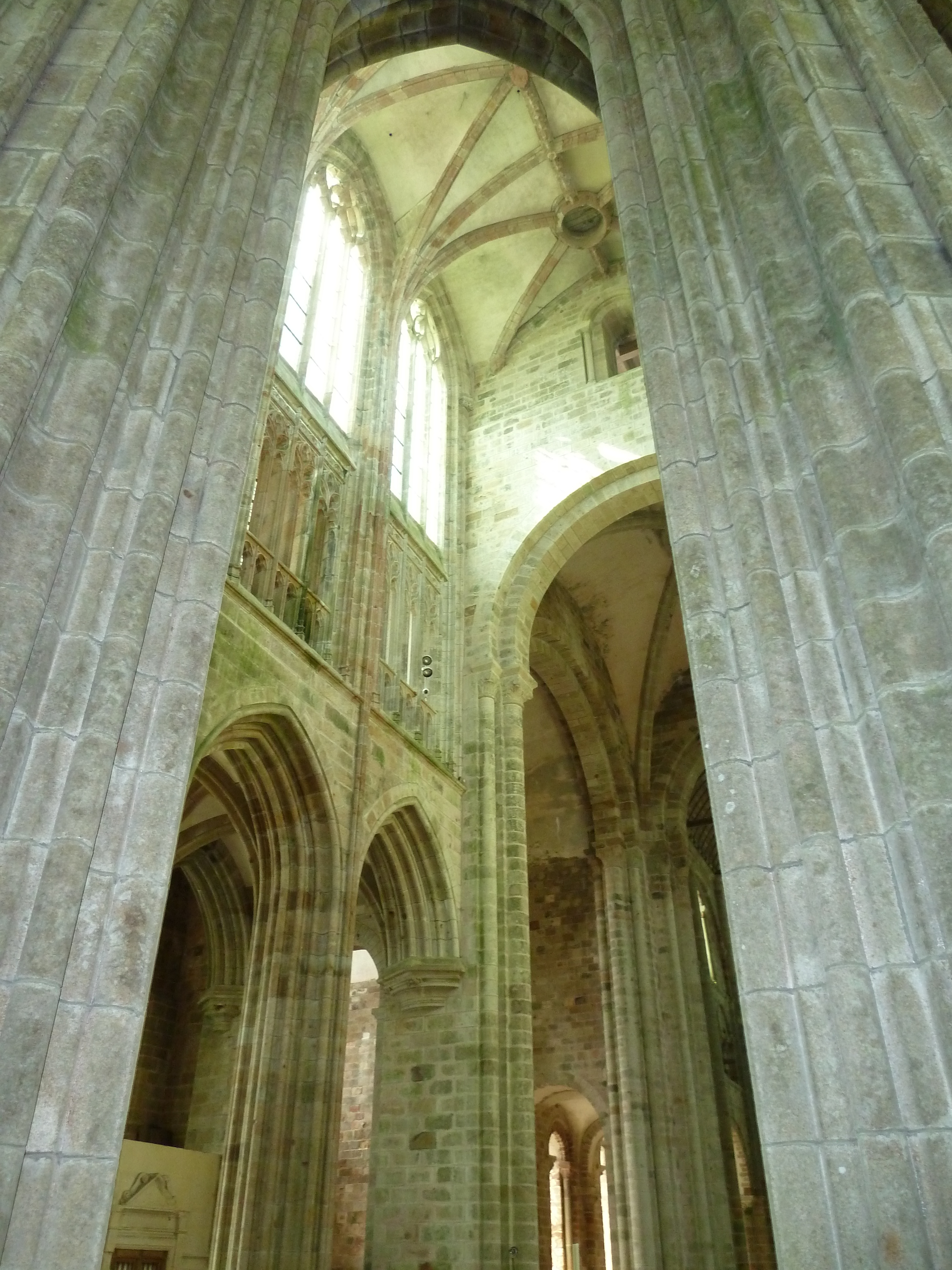 Picture France Mont St Michel Mont St Michel Abbey 2010-04 8 - History Mont St Michel Abbey