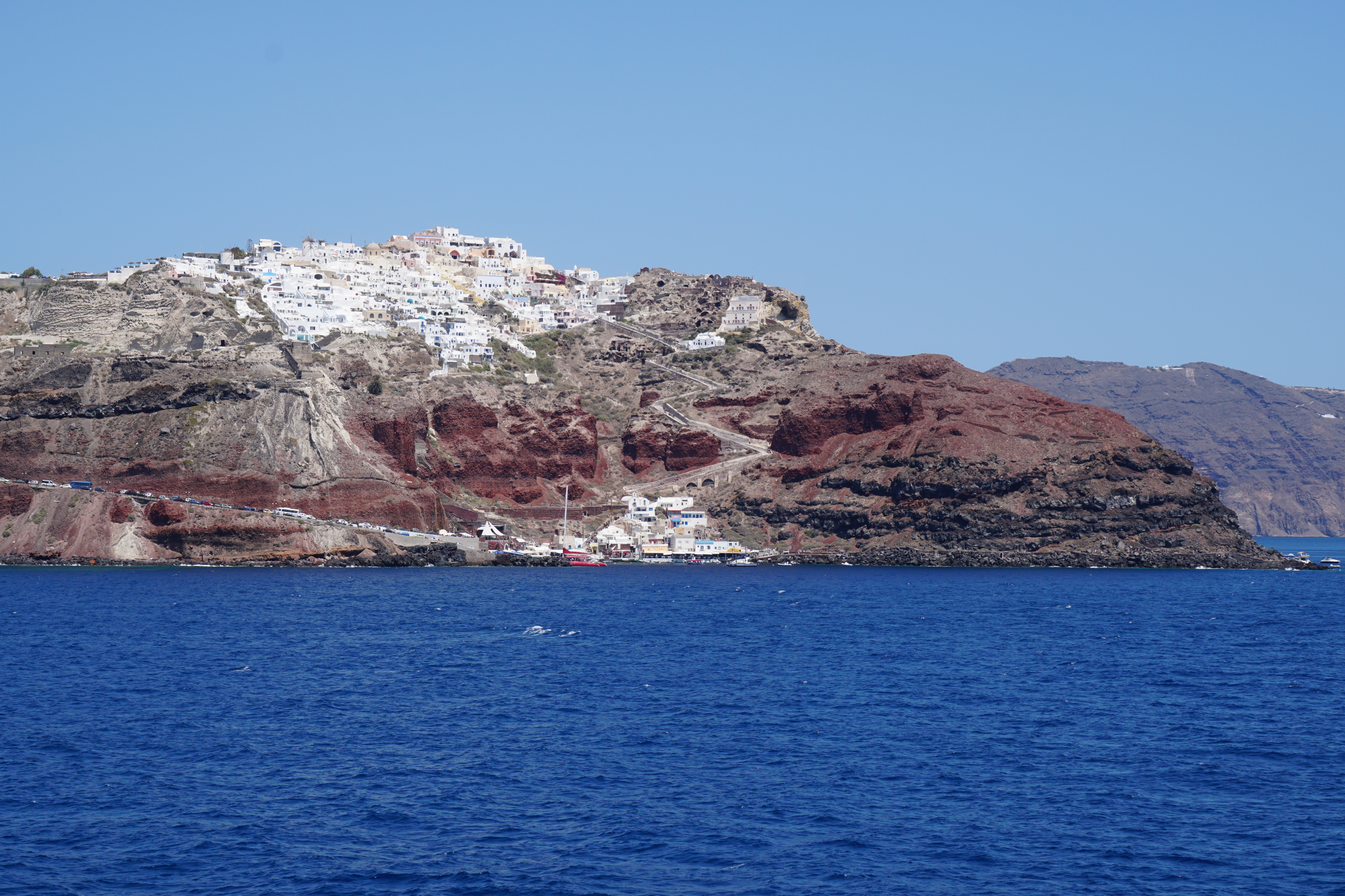 Picture Greece Santorini Santorini caldera 2016-07 14 - History Santorini caldera