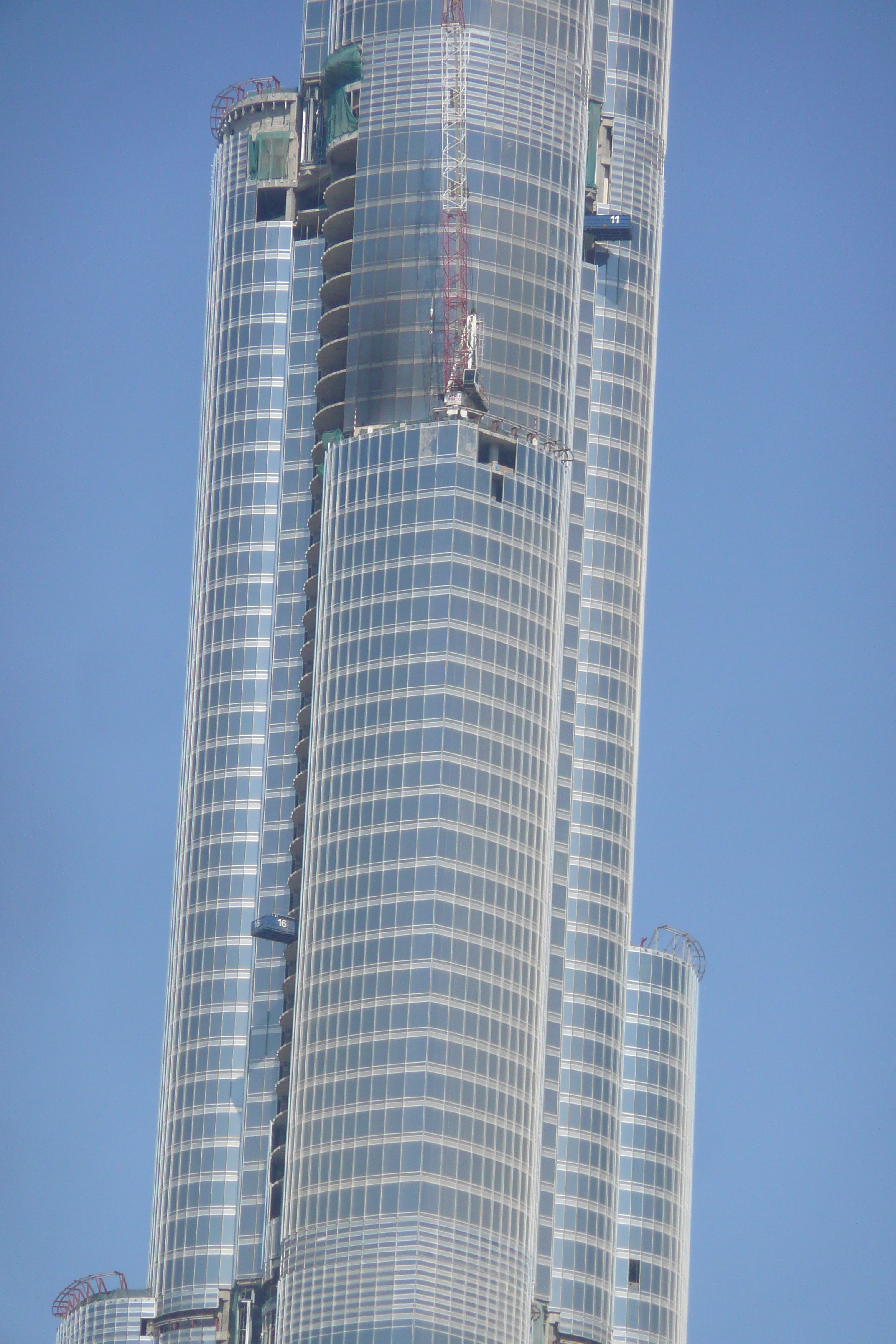 Picture United Arab Emirates Dubai Burj Dubai 2009-01 17 - Center Burj Dubai