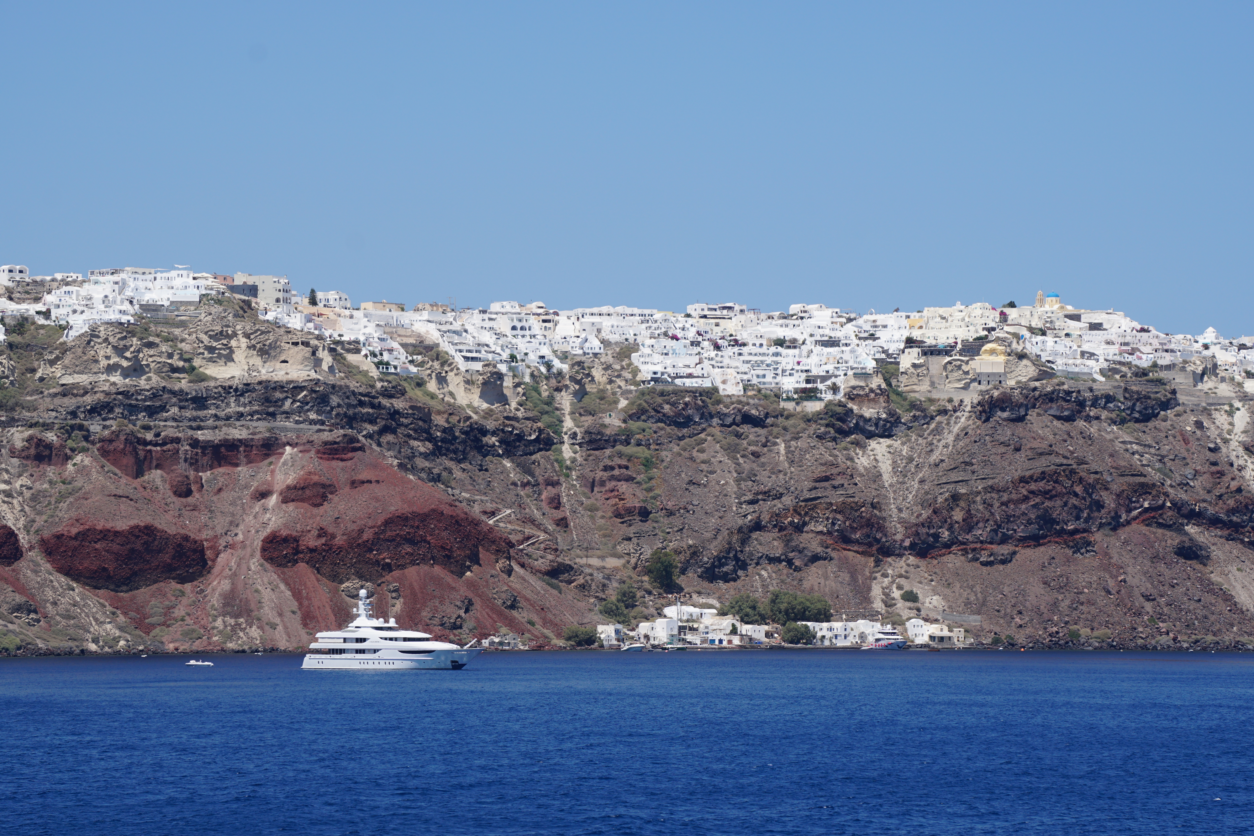 Picture Greece Santorini Santorini caldera 2016-07 5 - Center Santorini caldera