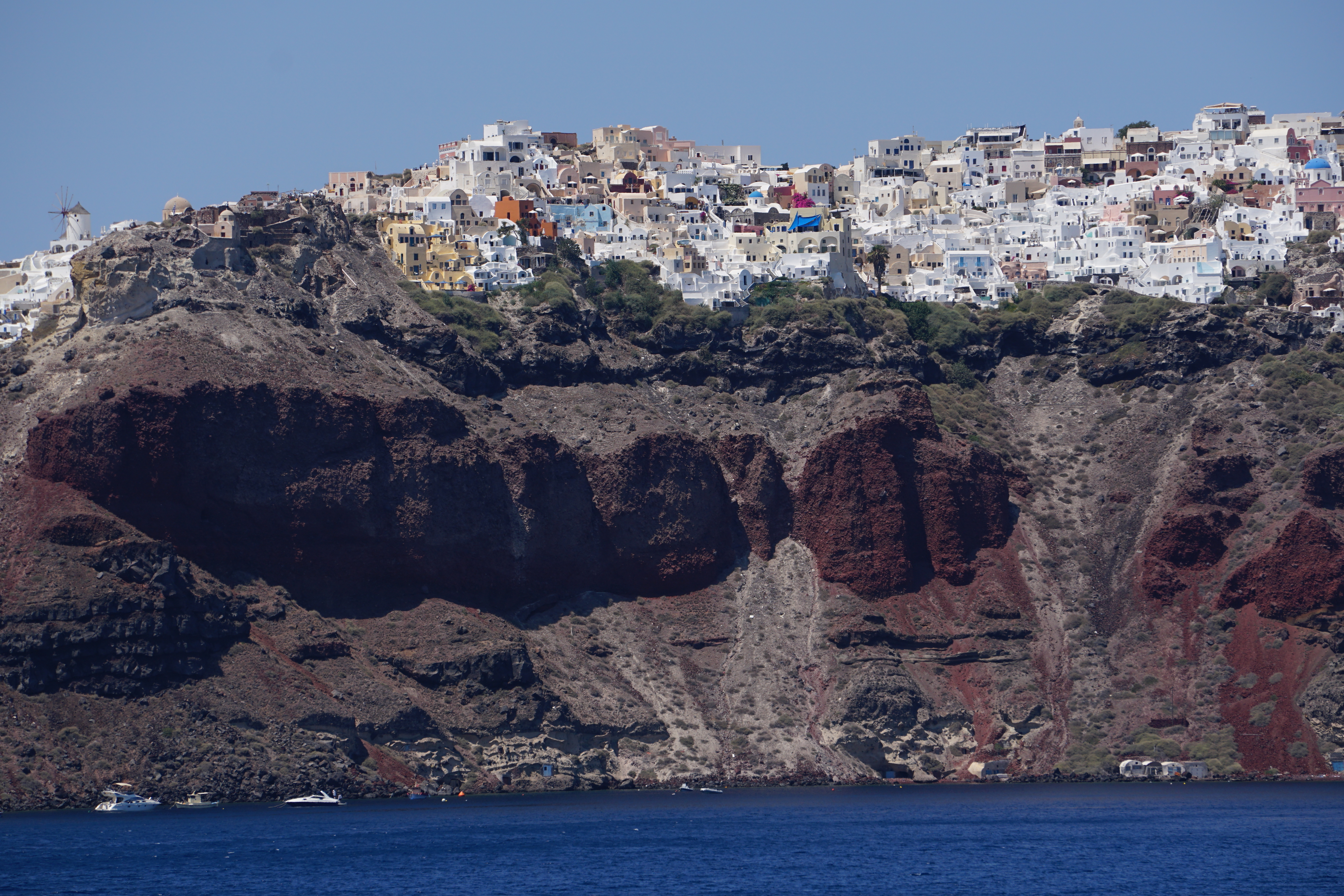 Picture Greece Santorini Santorini caldera 2016-07 28 - History Santorini caldera