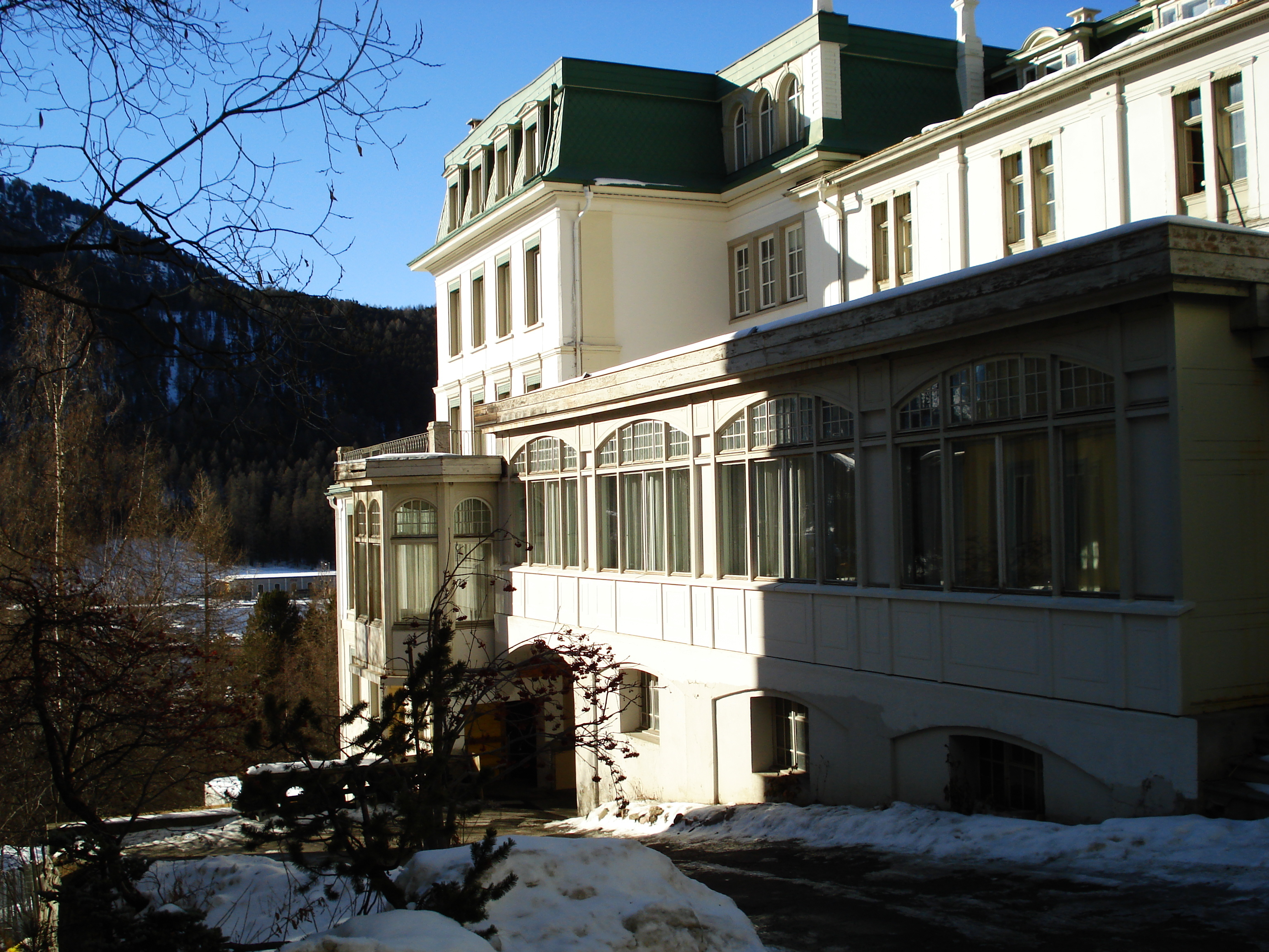 Picture Swiss Pontresina Grand Hotel Kronenhof 2007-01 2 - History Grand Hotel Kronenhof