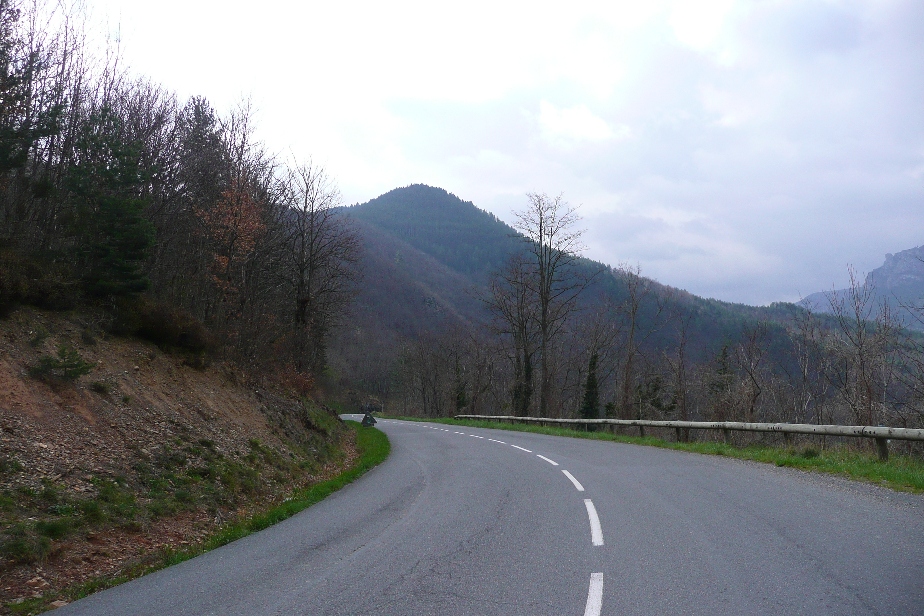 Picture France Cevennes Mountains Cocures to Florac road 2008-04 26 - Recreation Cocures to Florac road