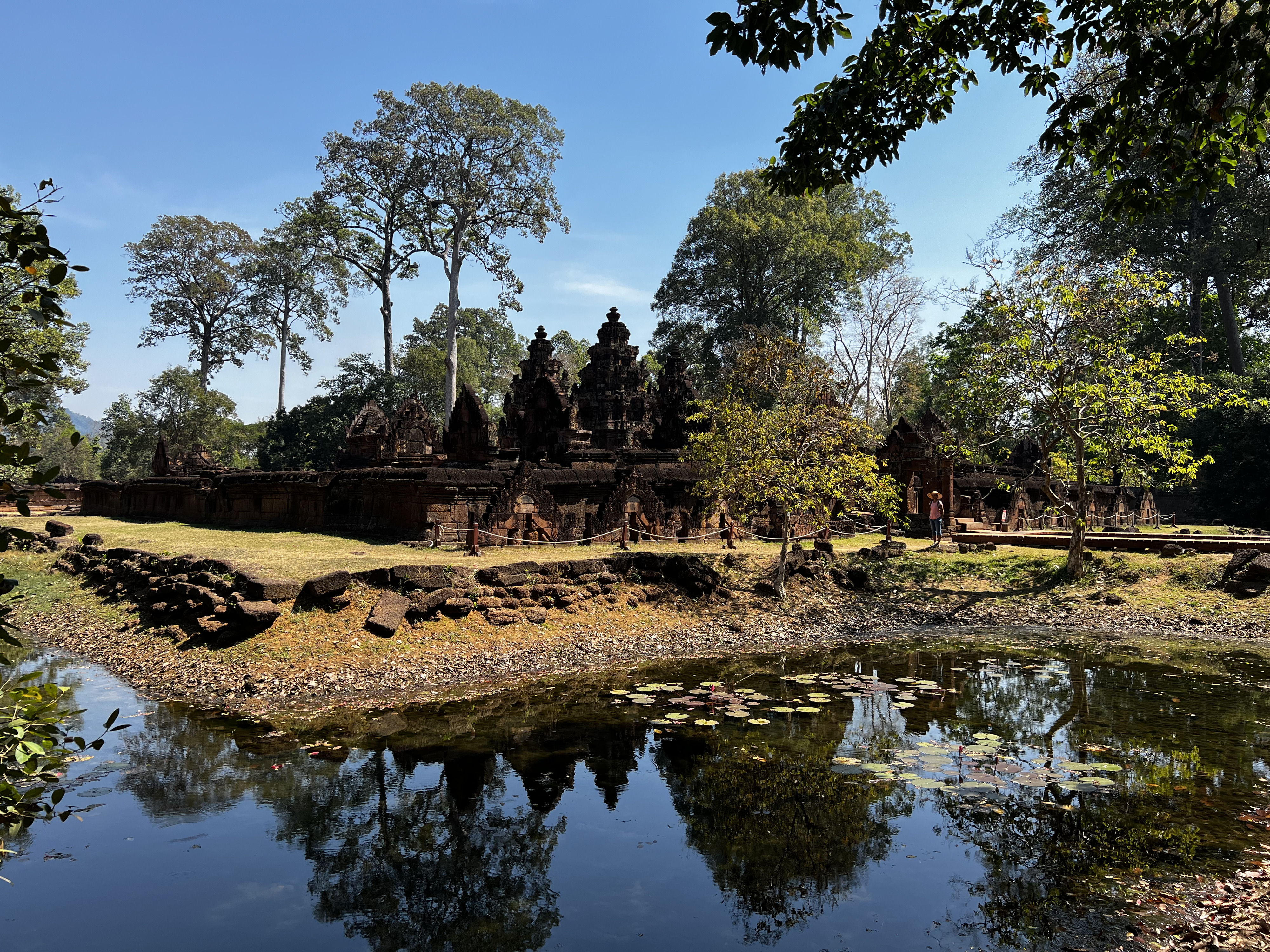 Picture Cambodia Siem Reap ⁨Banteay Srei⁩ 2023-01 50 - Tour ⁨Banteay Srei⁩