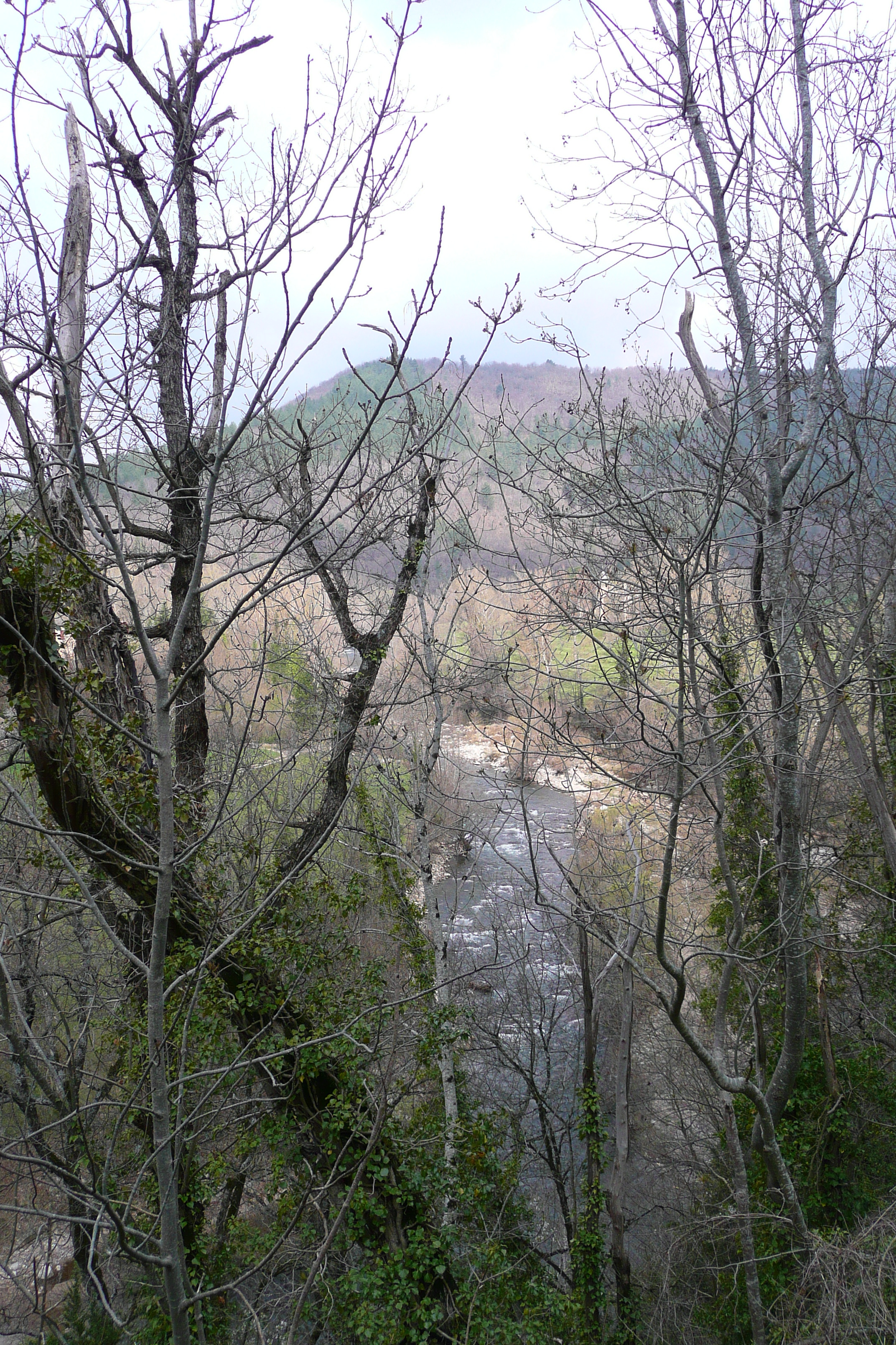 Picture France Cevennes Mountains Cocures to Florac road 2008-04 22 - History Cocures to Florac road