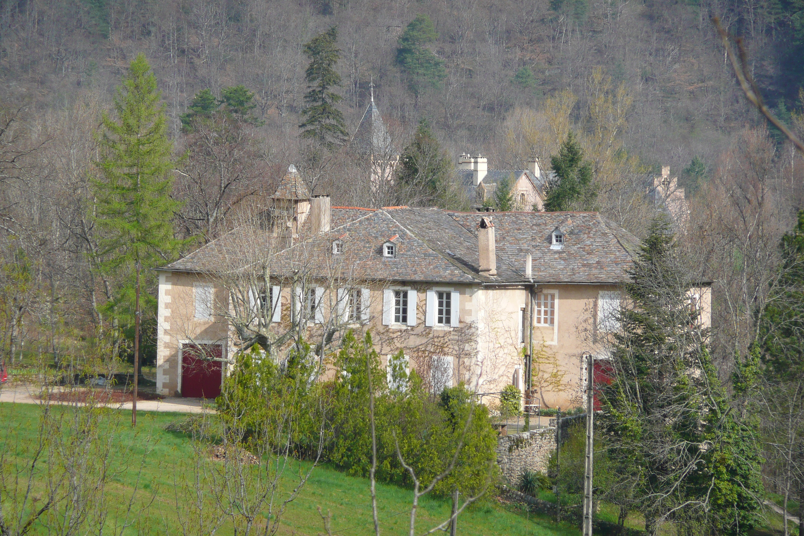 Picture France Cevennes Mountains Cocures to Florac road 2008-04 34 - Tours Cocures to Florac road