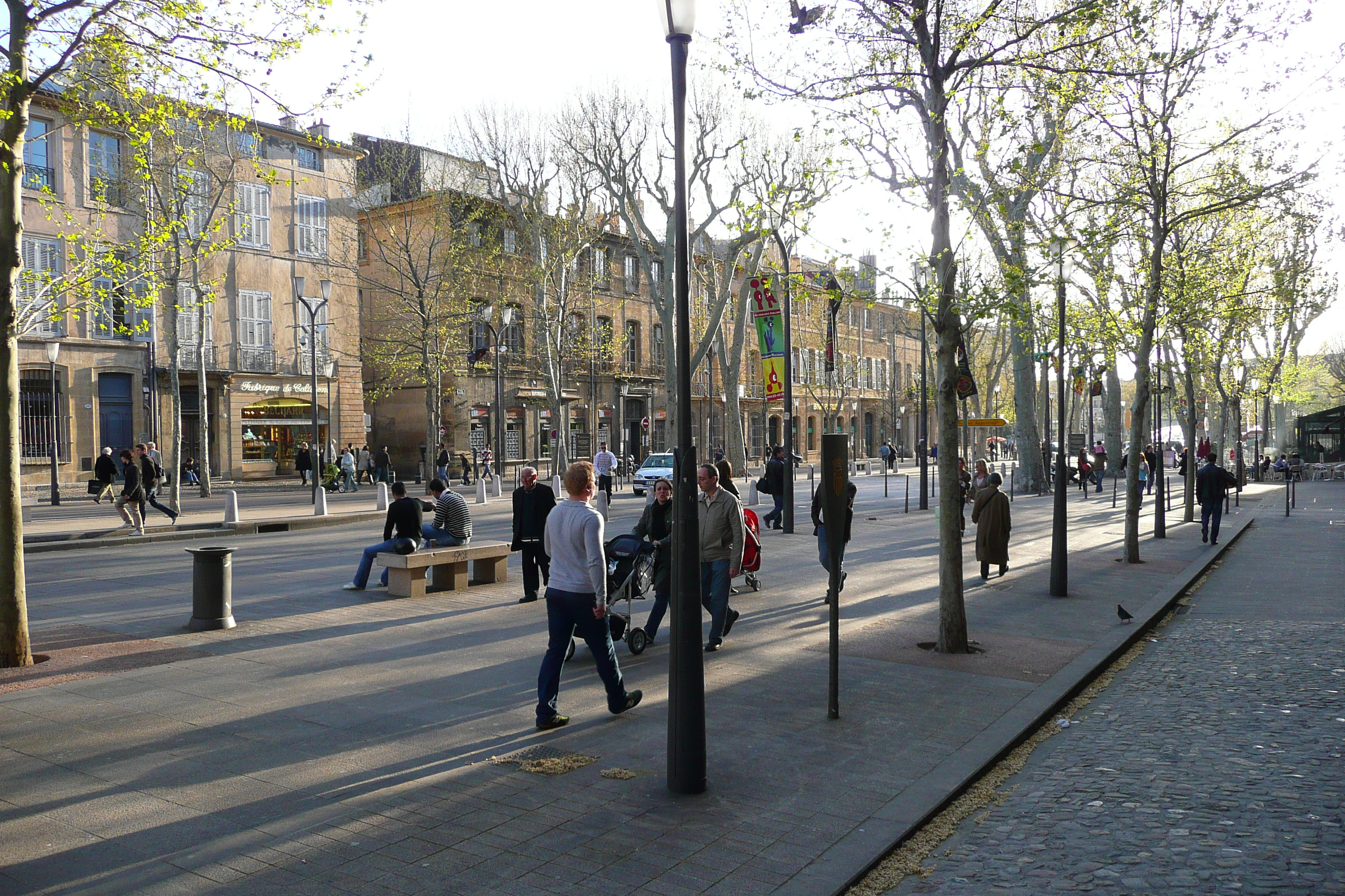 Picture France Aix en Provence Cours Mirabeau 2008-04 33 - Tours Cours Mirabeau