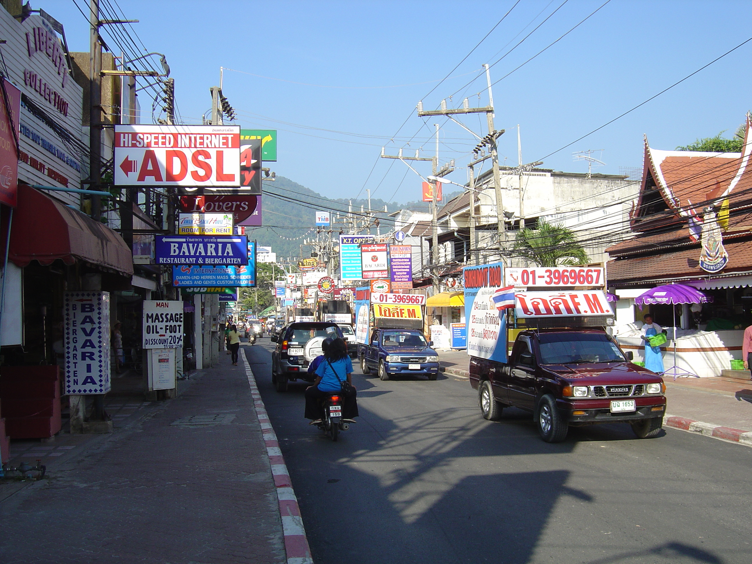 Picture Thailand Phuket Patong Beach Road 2005-12 85 - History Beach Road