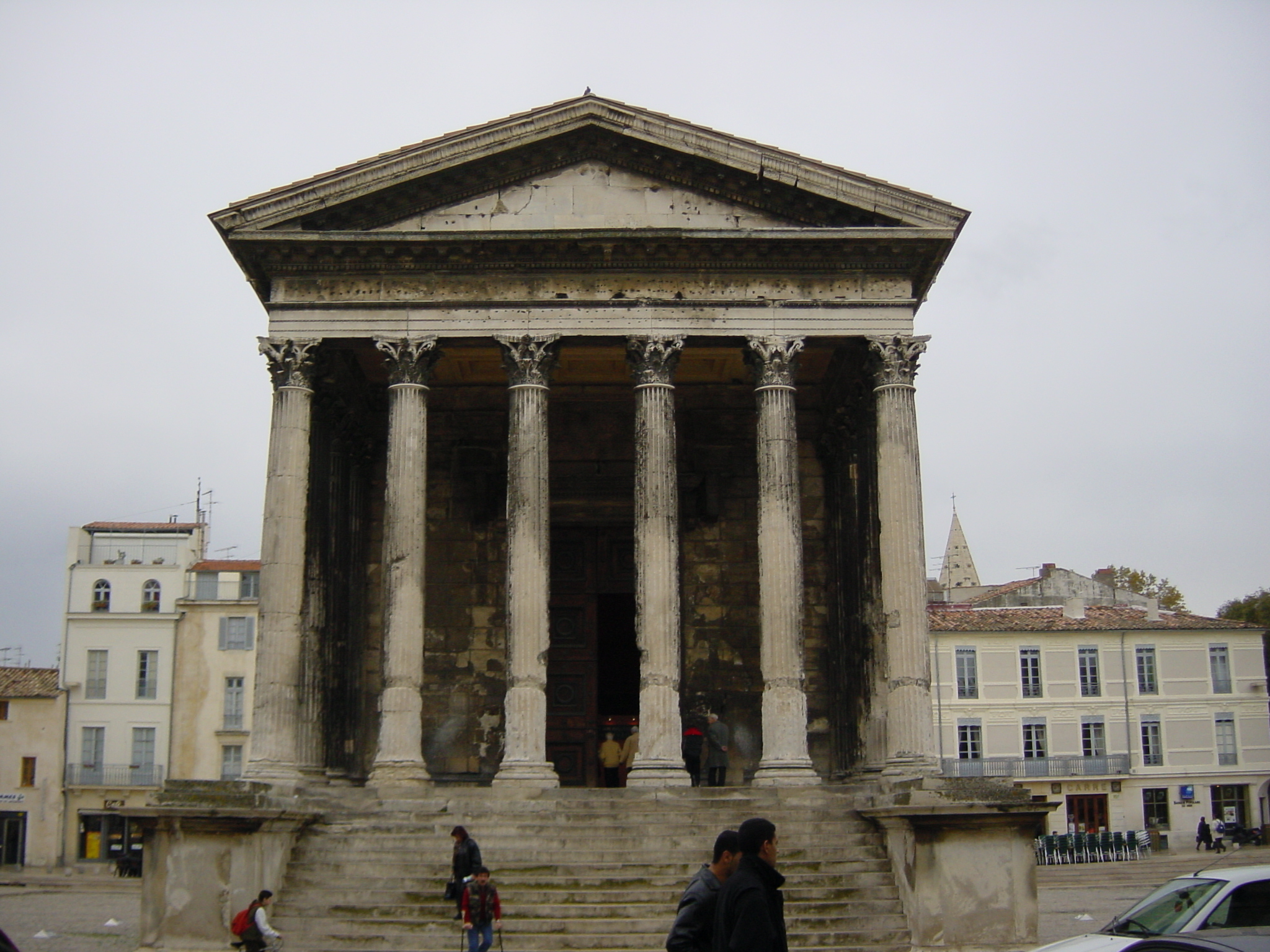 Picture France Nimes 2001-11 5 - History Nimes