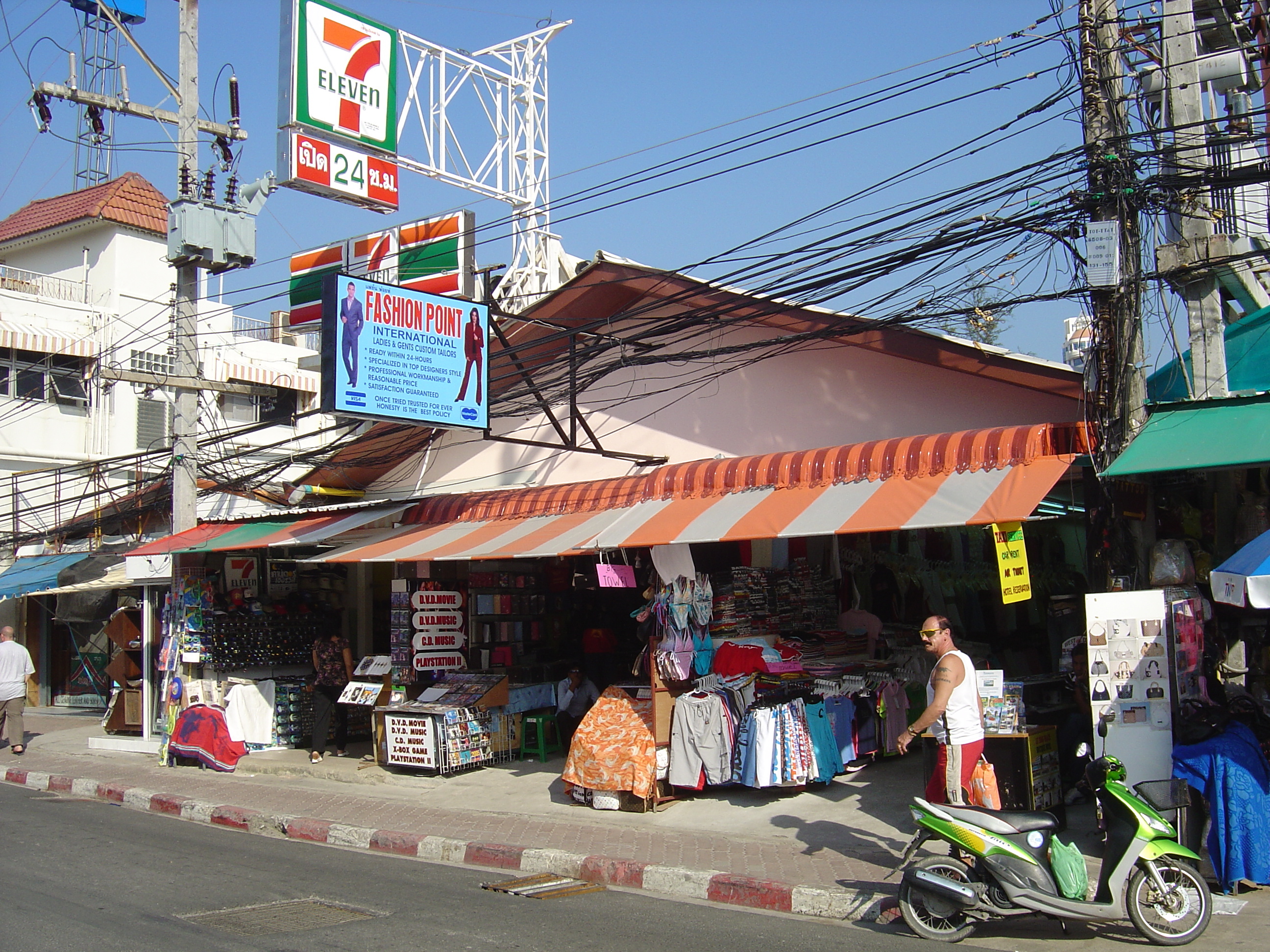 Picture Thailand Phuket Patong Beach Road 2005-12 18 - History Beach Road