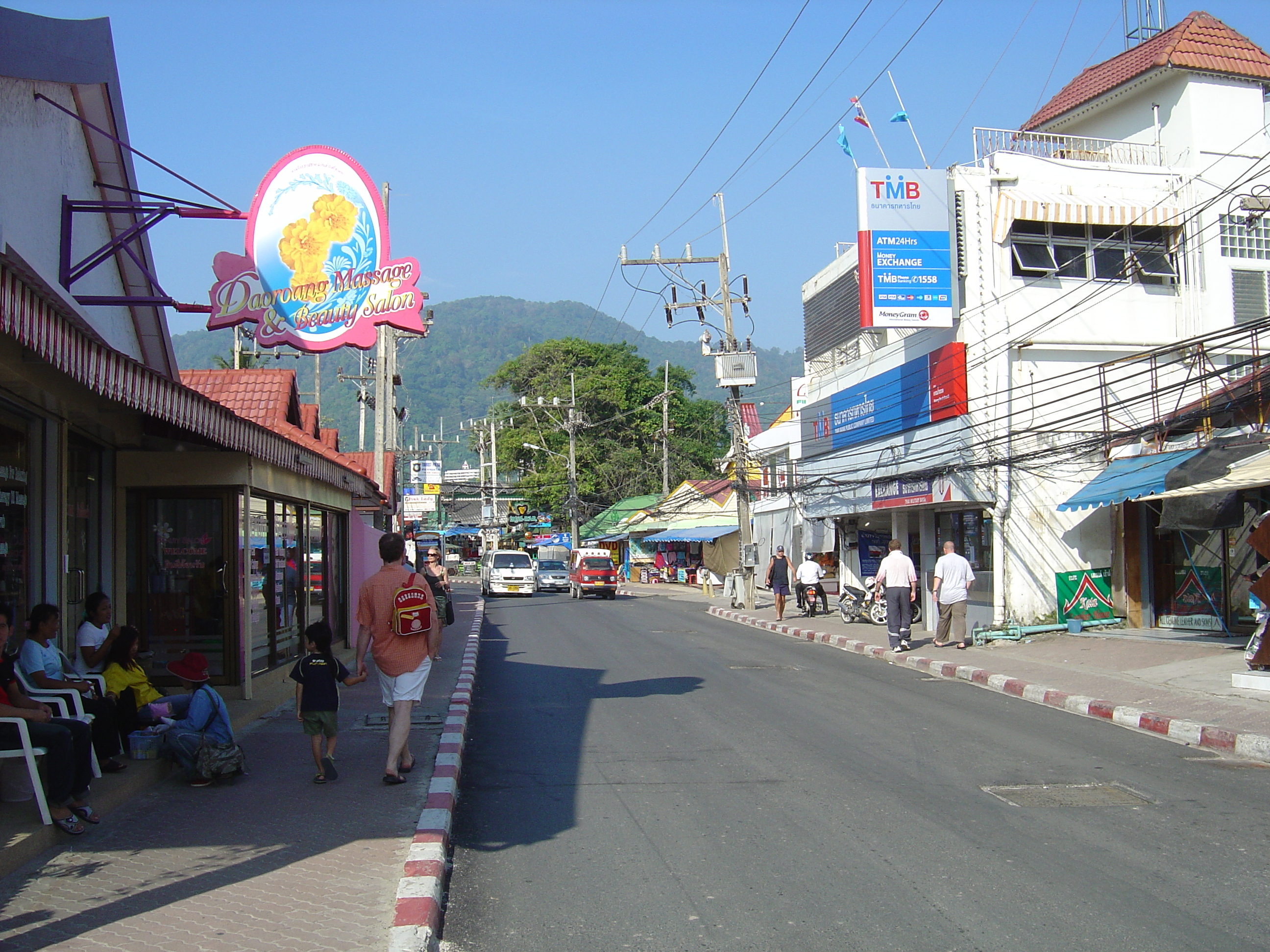 Picture Thailand Phuket Patong Beach Road 2005-12 7 - Discovery Beach Road