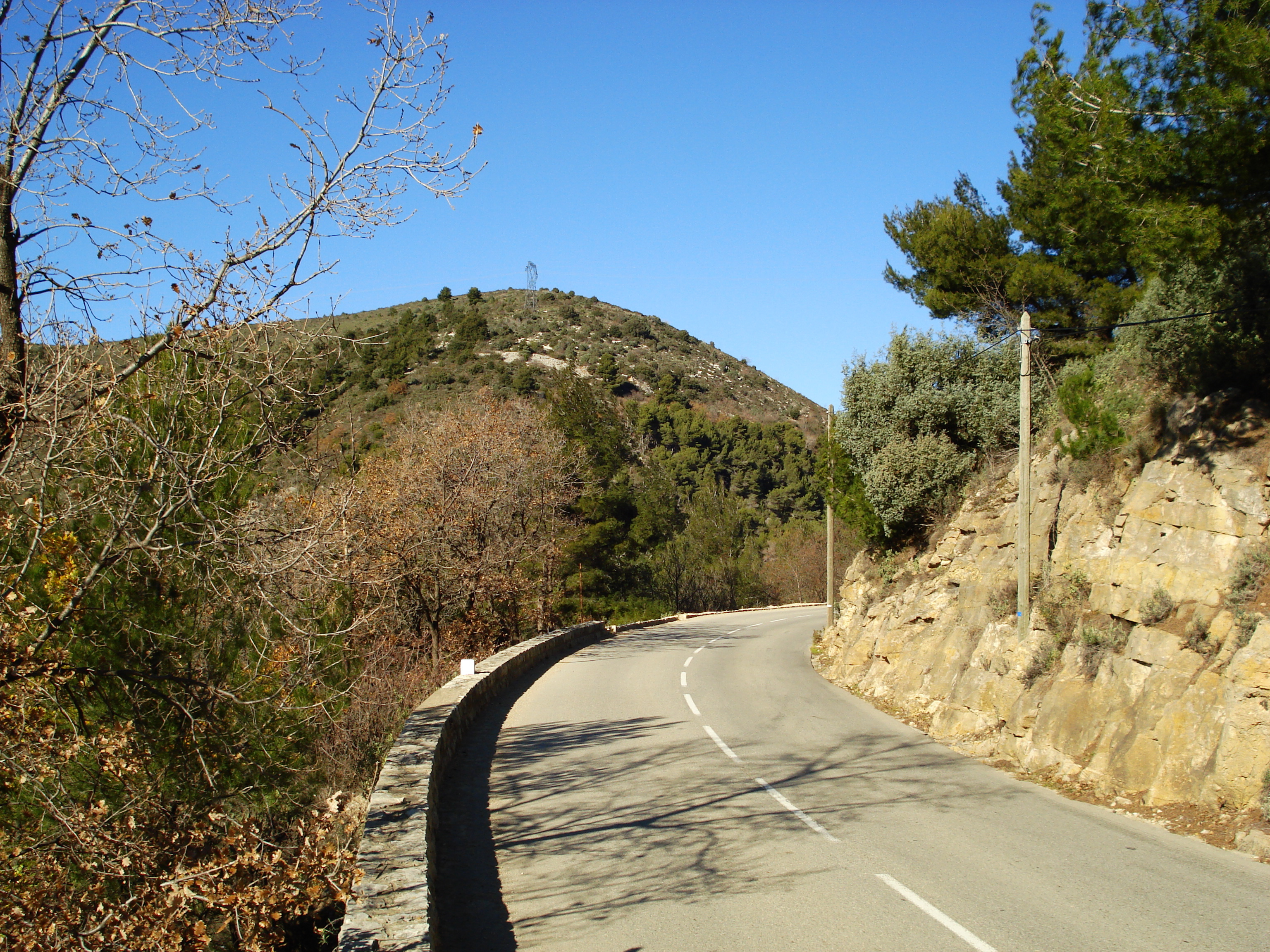 Picture France French Riviera Col de Vence road 2007-01 43 - History Col de Vence road