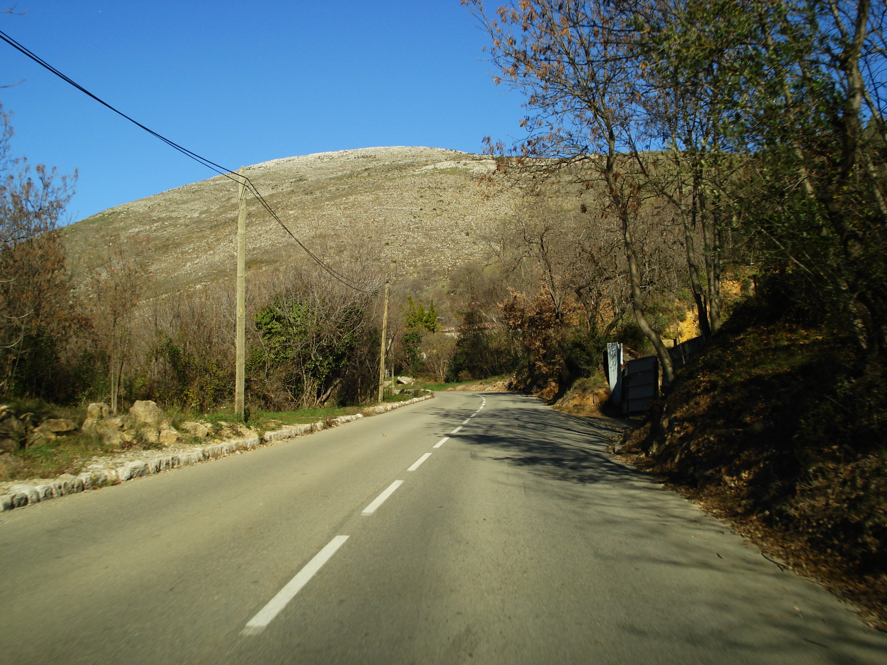 Picture France French Riviera Col de Vence road 2007-01 42 - History Col de Vence road