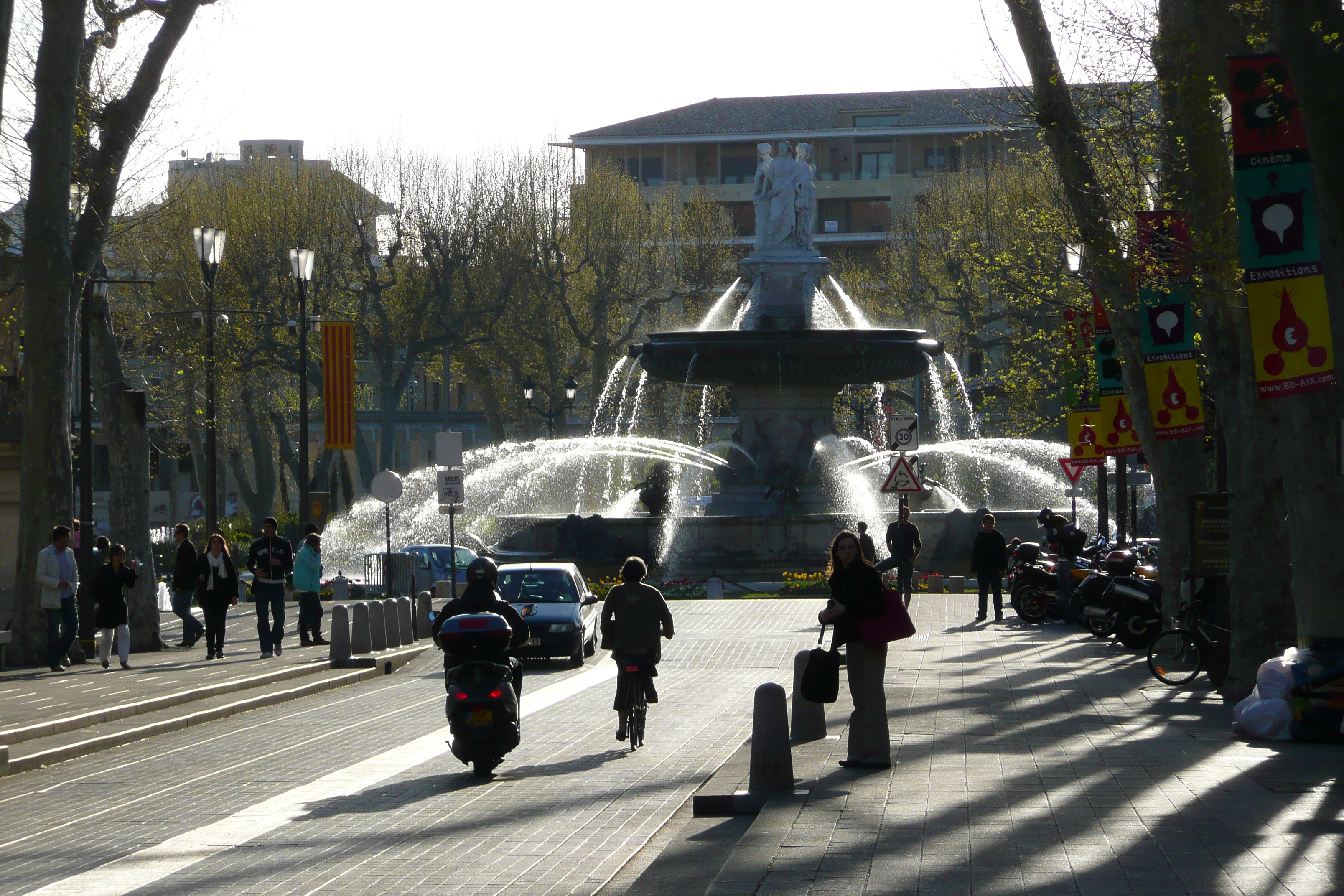 Picture France Aix en Provence Cours Mirabeau 2008-04 22 - Around Cours Mirabeau