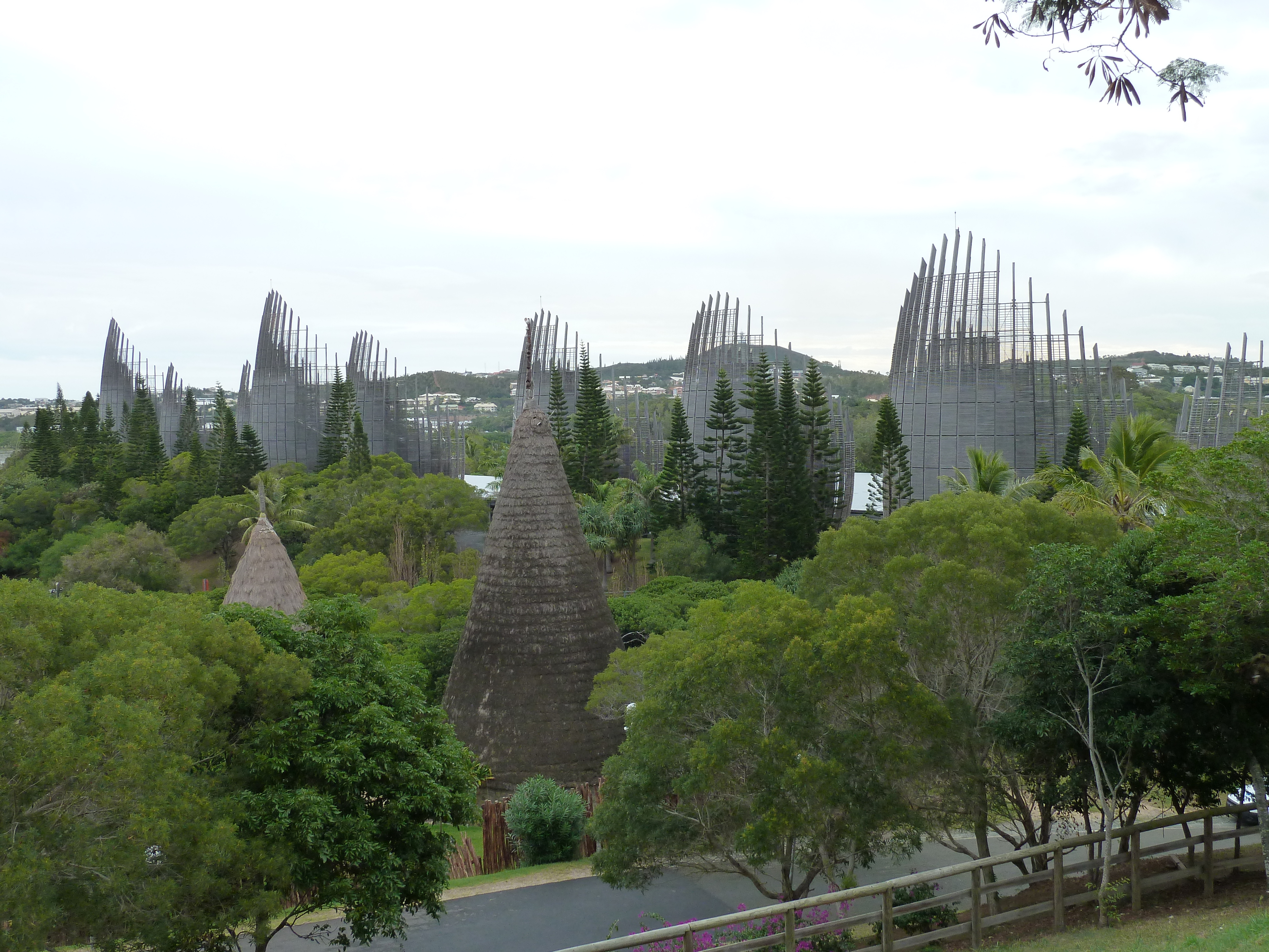 Picture New Caledonia Tjibaou Cultural Centre 2010-05 57 - History Tjibaou Cultural Centre