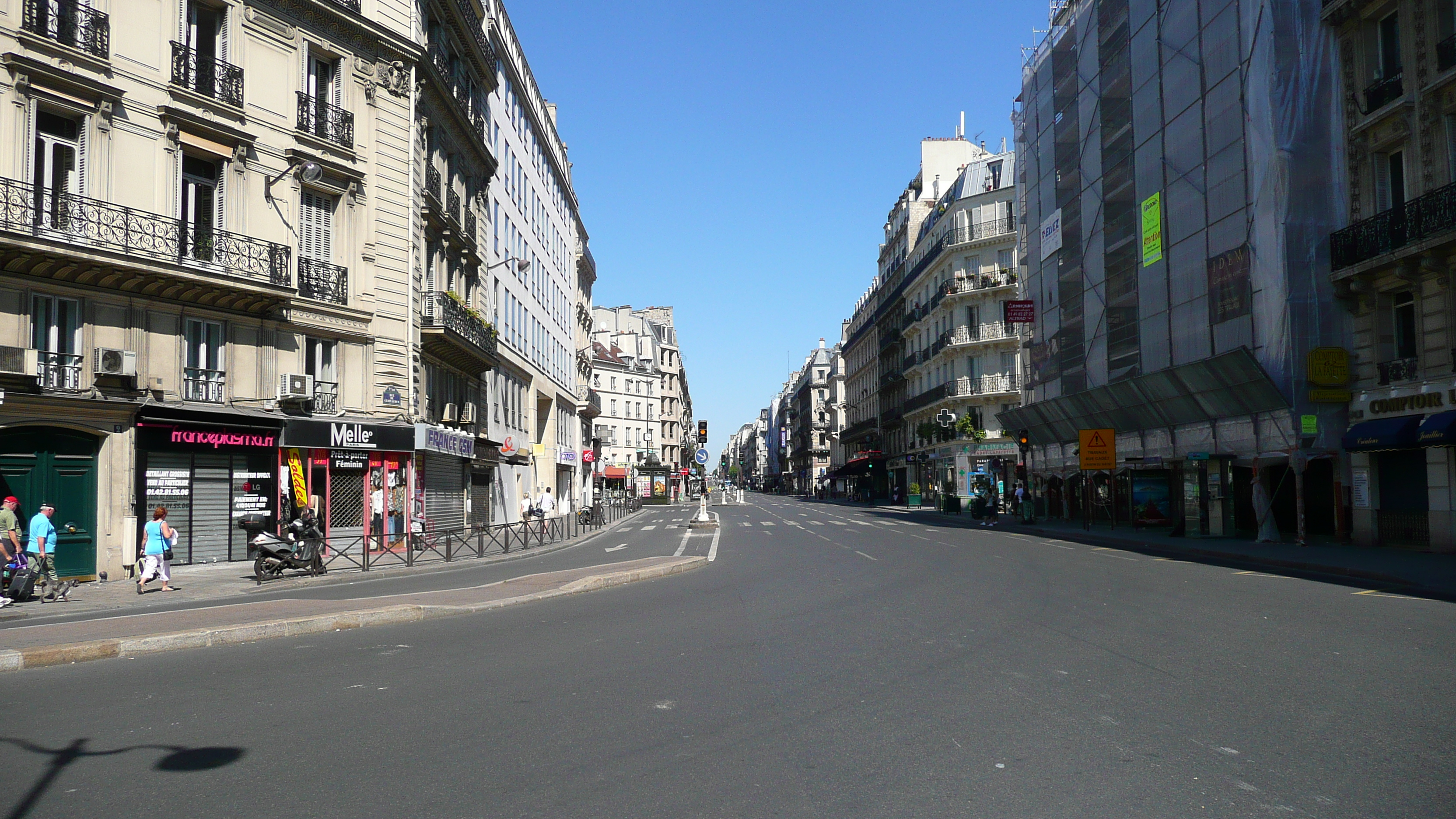 Picture France Paris Rue La Fayette 2007-08 94 - History Rue La Fayette