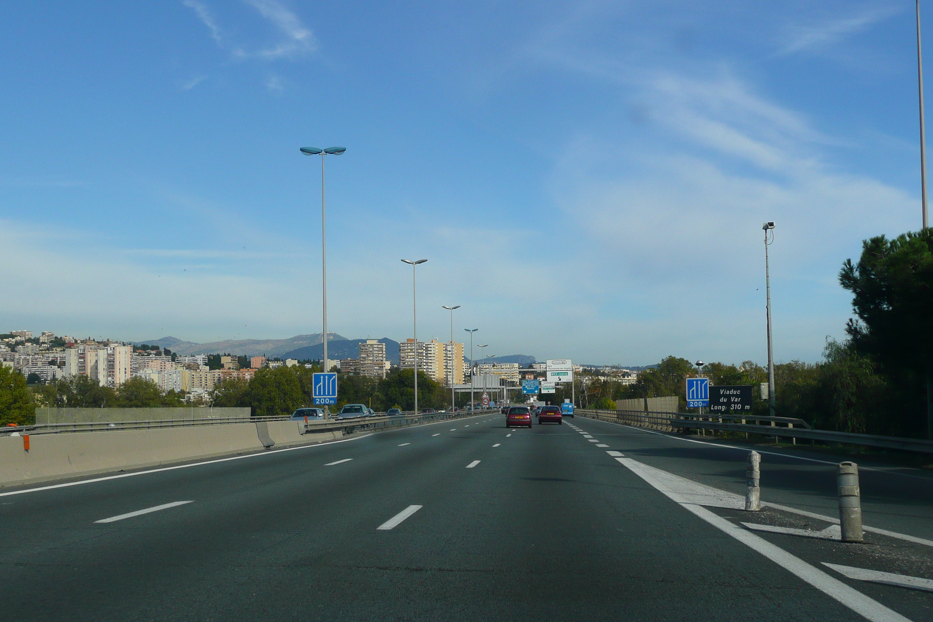 Picture France French Riviera Cagnes sur Mer to Nice road 2007-10 26 - Journey Cagnes sur Mer to Nice road